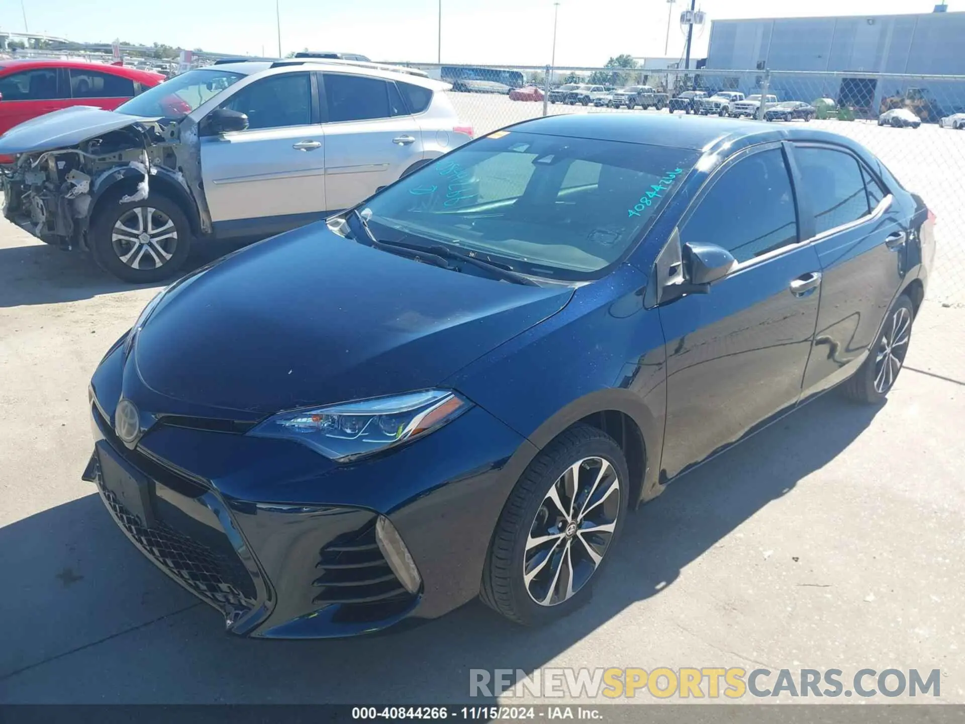 6 fotografías del automóvil dañado 5YFBURHE1KP869104 TOYOTA COROLLA 2019