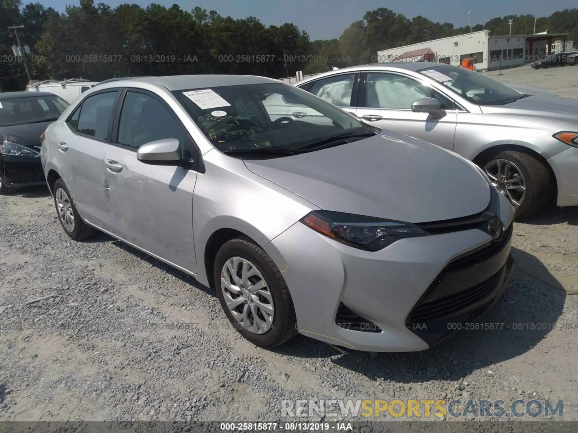 1 fotografías del automóvil dañado 5YFBURHE1KP870351 TOYOTA COROLLA 2019