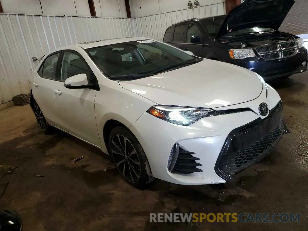 4 fotografías del automóvil dañado 5YFBURHE1KP870494 TOYOTA COROLLA 2019