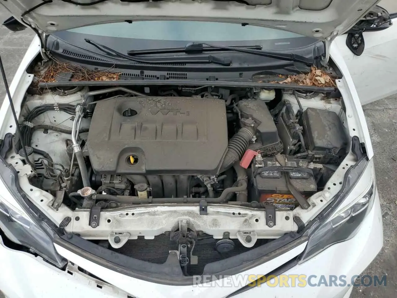 11 fotografías del automóvil dañado 5YFBURHE1KP878997 TOYOTA COROLLA 2019