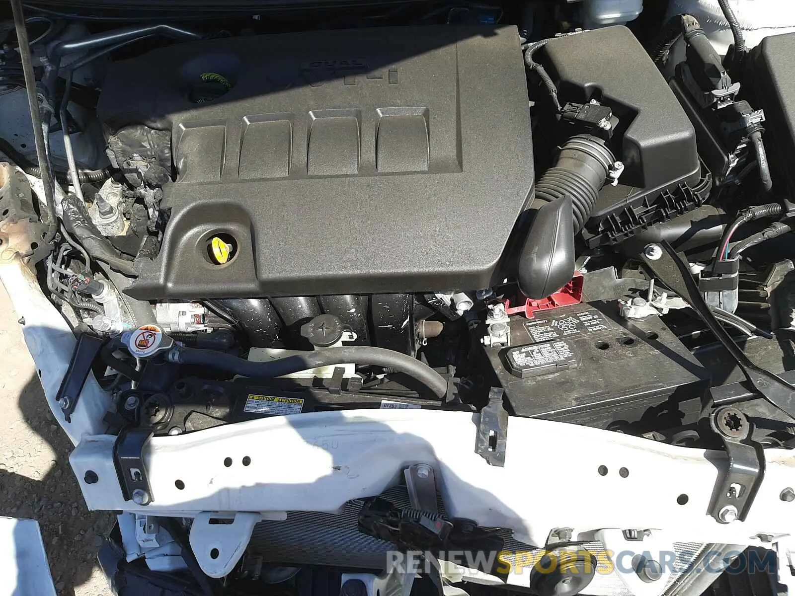 7 fotografías del automóvil dañado 5YFBURHE1KP879017 TOYOTA COROLLA 2019
