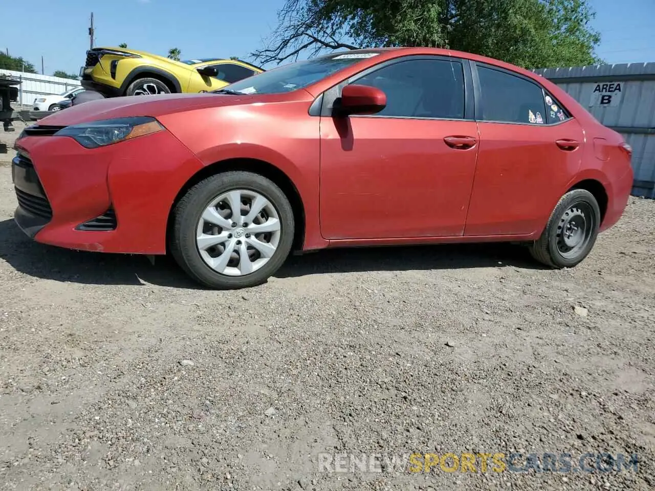1 fotografías del automóvil dañado 5YFBURHE1KP880426 TOYOTA COROLLA 2019