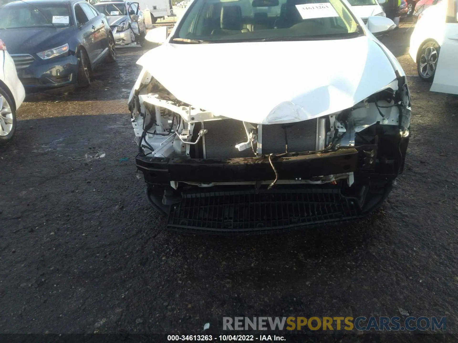 6 fotografías del automóvil dañado 5YFBURHE1KP882872 TOYOTA COROLLA 2019