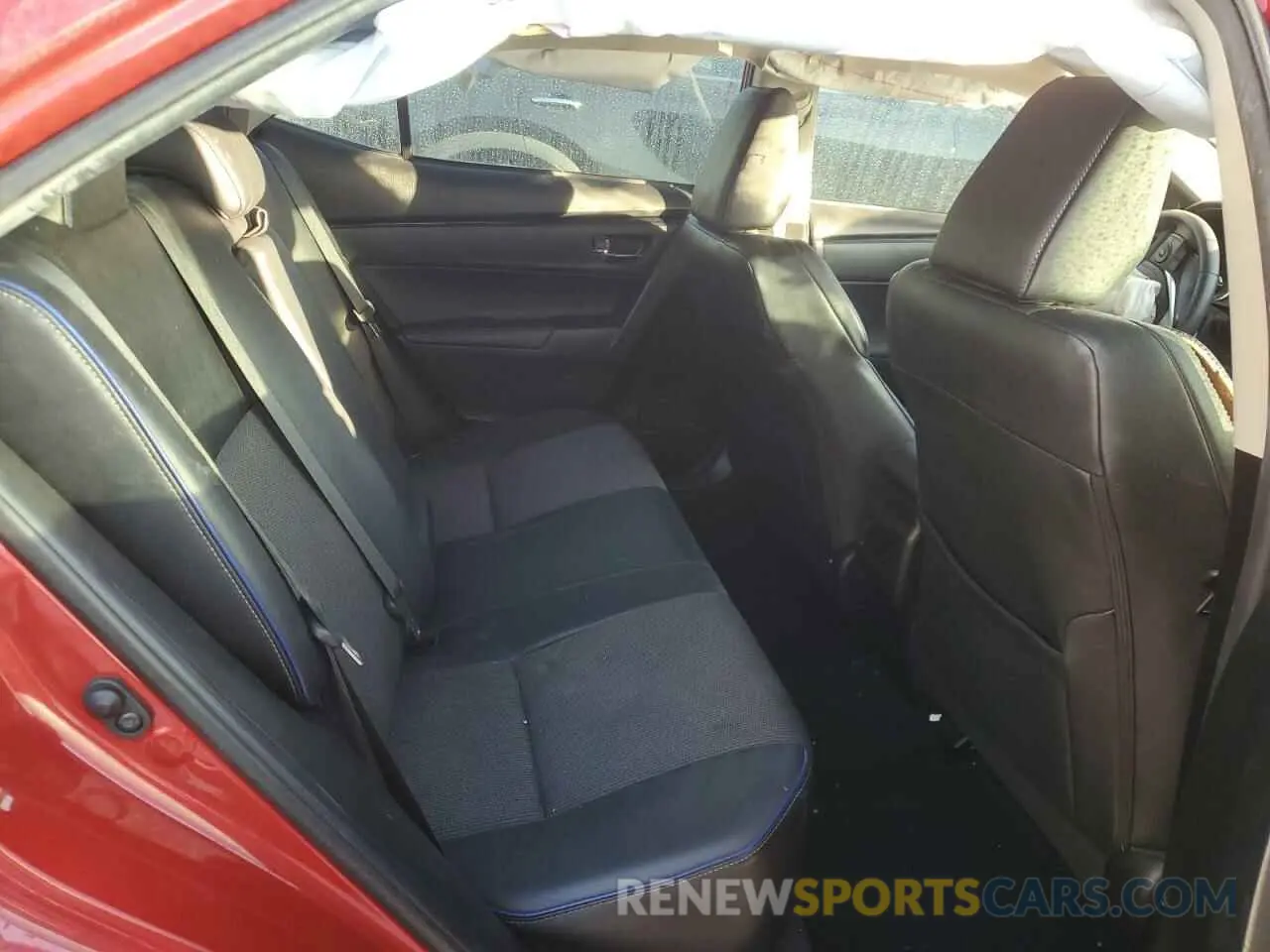 10 fotografías del automóvil dañado 5YFBURHE1KP884556 TOYOTA COROLLA 2019