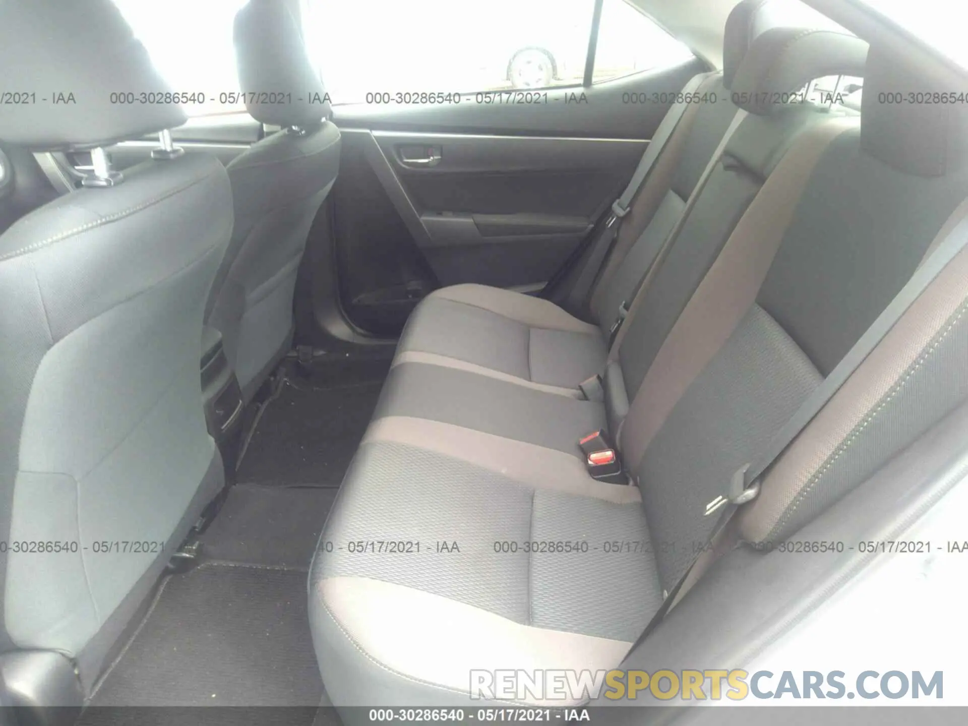8 fotografías del automóvil dañado 5YFBURHE1KP892690 TOYOTA COROLLA 2019