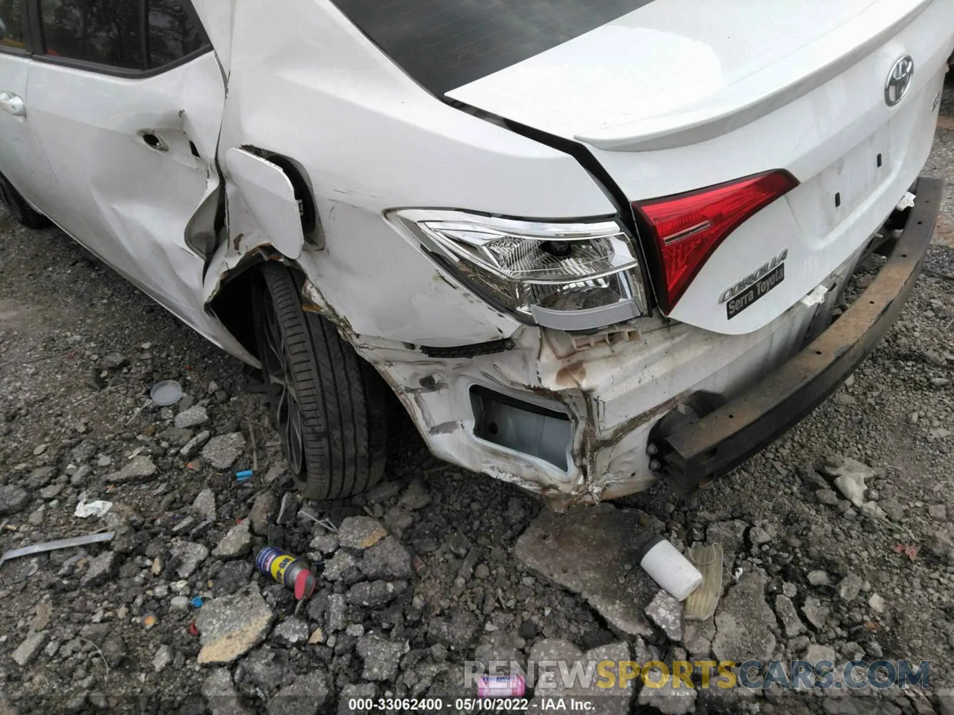 6 fotografías del automóvil dañado 5YFBURHE1KP895458 TOYOTA COROLLA 2019