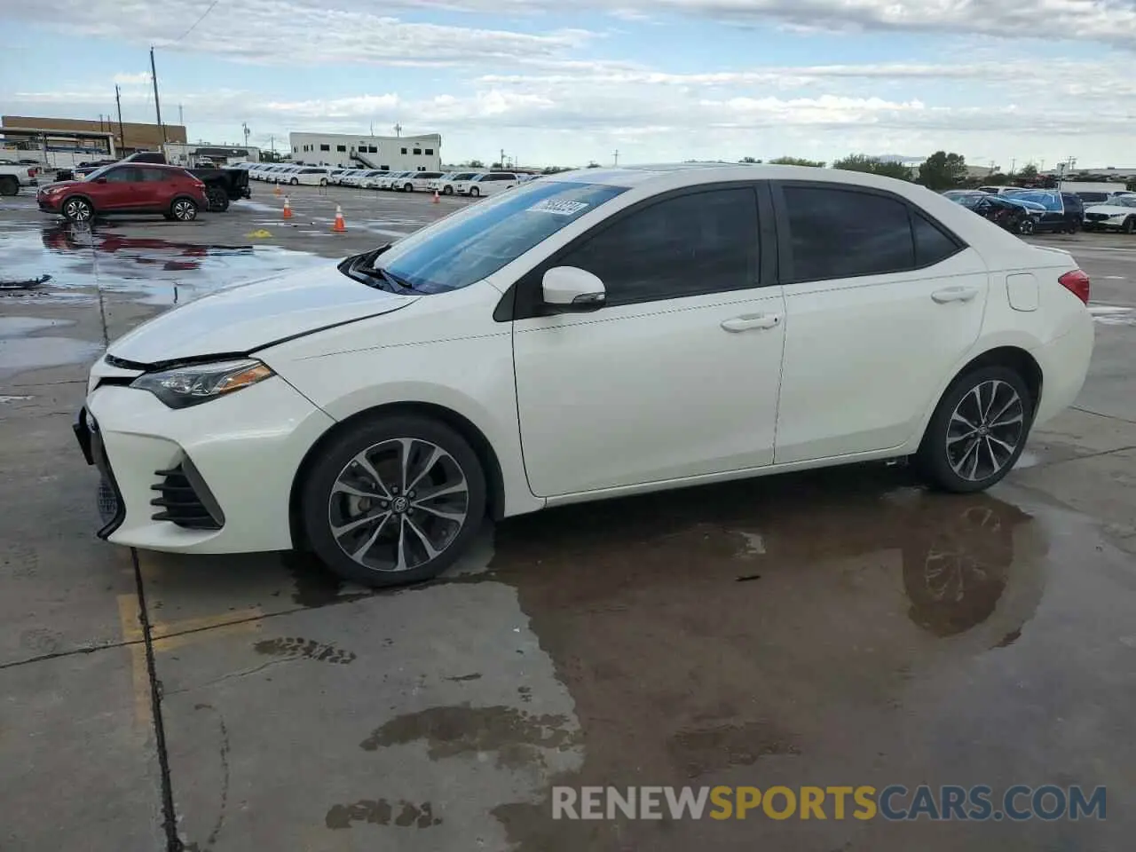 1 fotografías del automóvil dañado 5YFBURHE1KP897873 TOYOTA COROLLA 2019