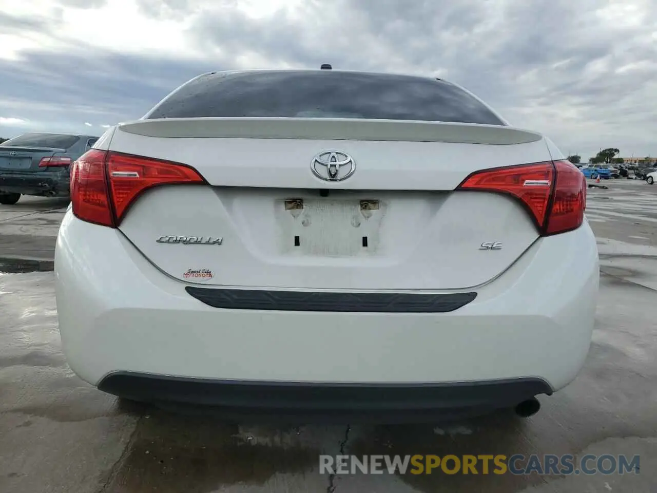 6 fotografías del automóvil dañado 5YFBURHE1KP897873 TOYOTA COROLLA 2019