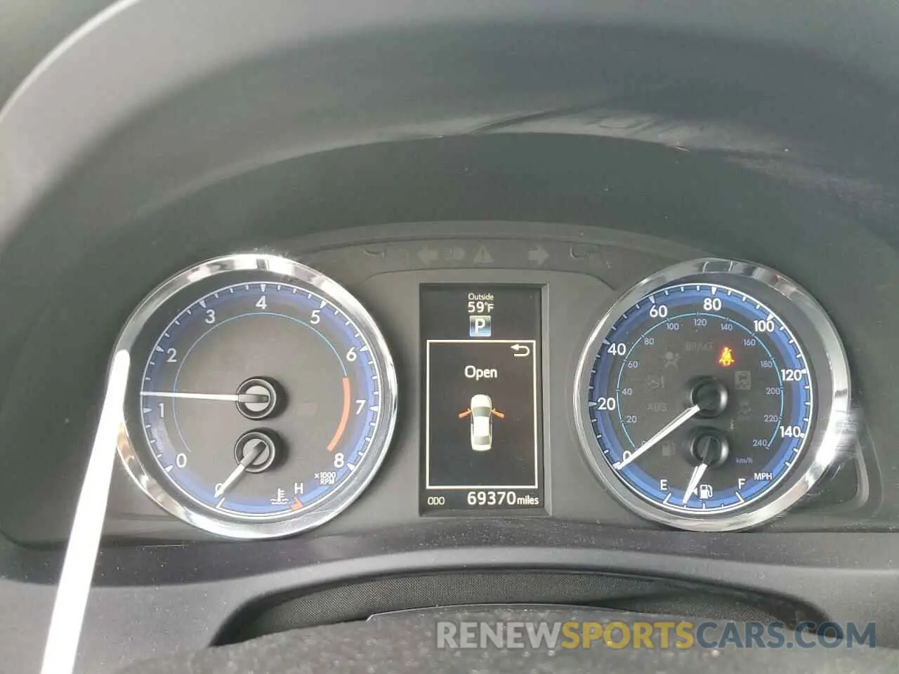 9 fotografías del automóvil dañado 5YFBURHE1KP897873 TOYOTA COROLLA 2019