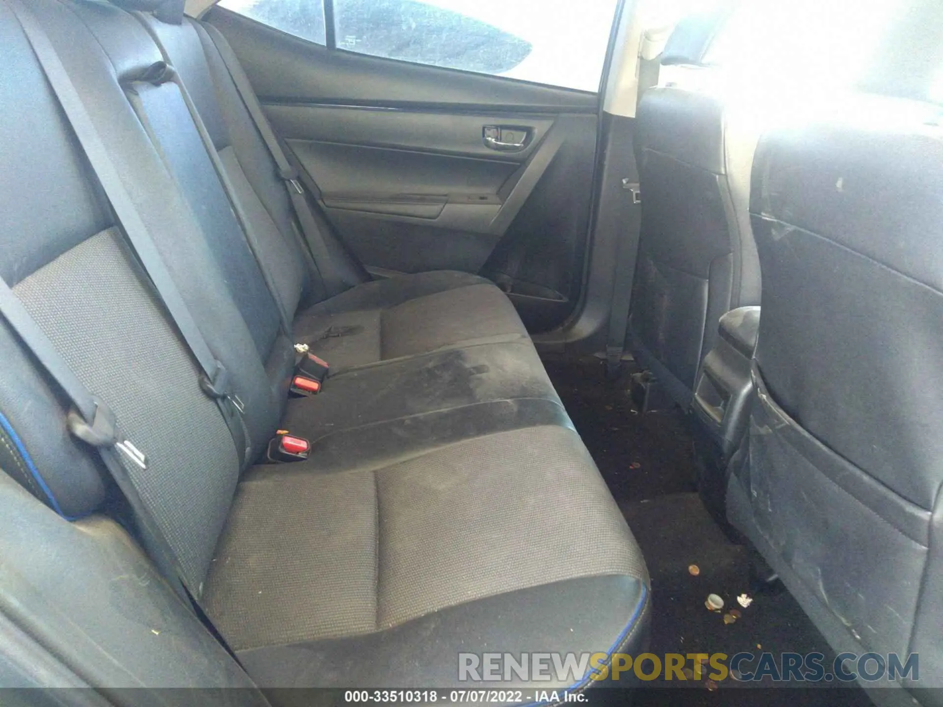 8 fotografías del automóvil dañado 5YFBURHE1KP898702 TOYOTA COROLLA 2019