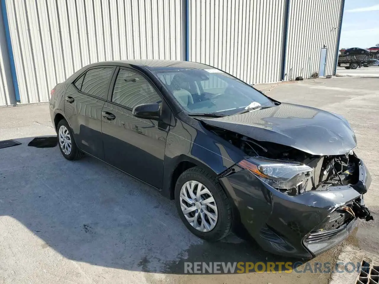 4 fotografías del automóvil dañado 5YFBURHE1KP902716 TOYOTA COROLLA 2019