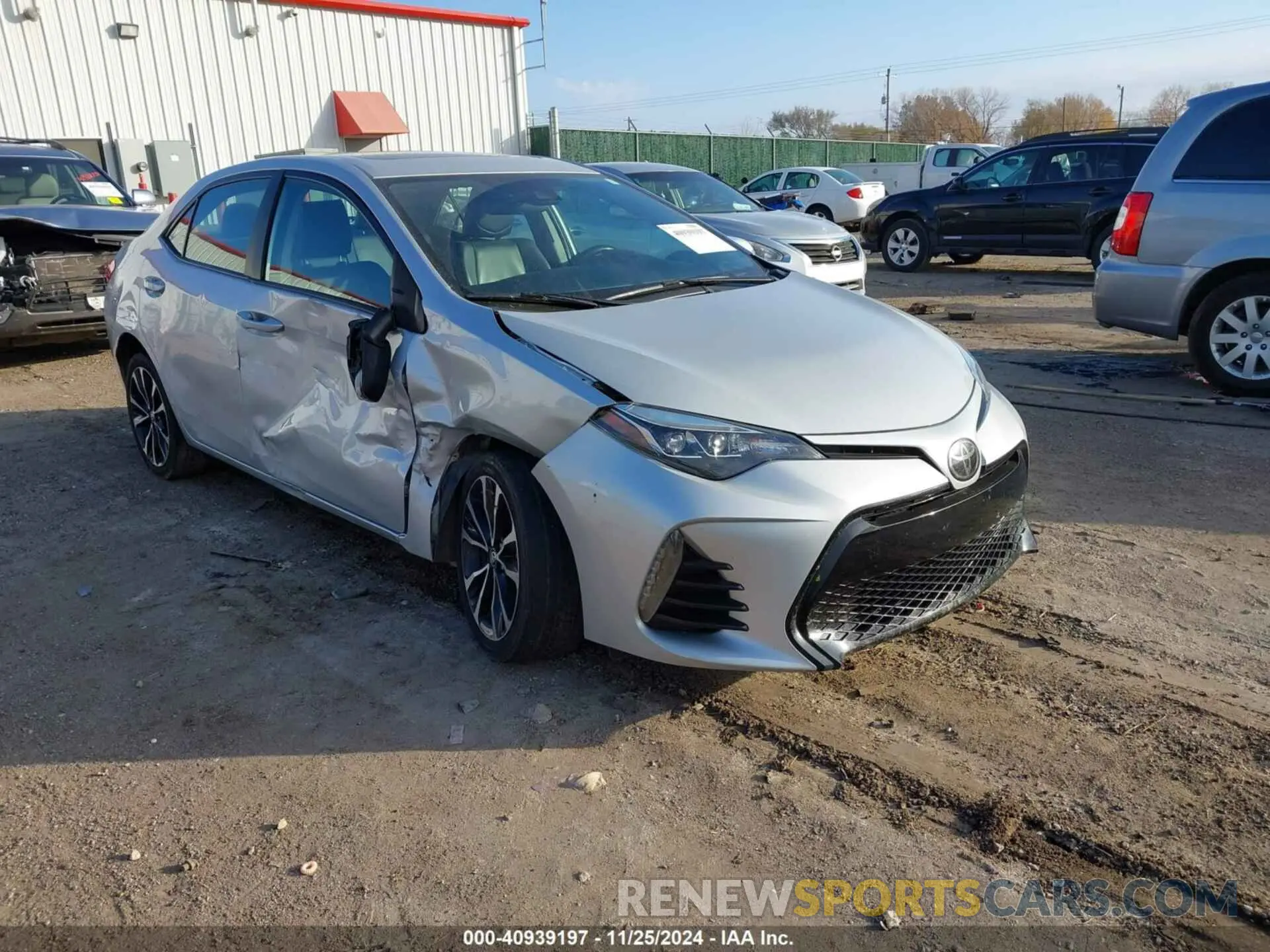 1 fotografías del automóvil dañado 5YFBURHE1KP912968 TOYOTA COROLLA 2019