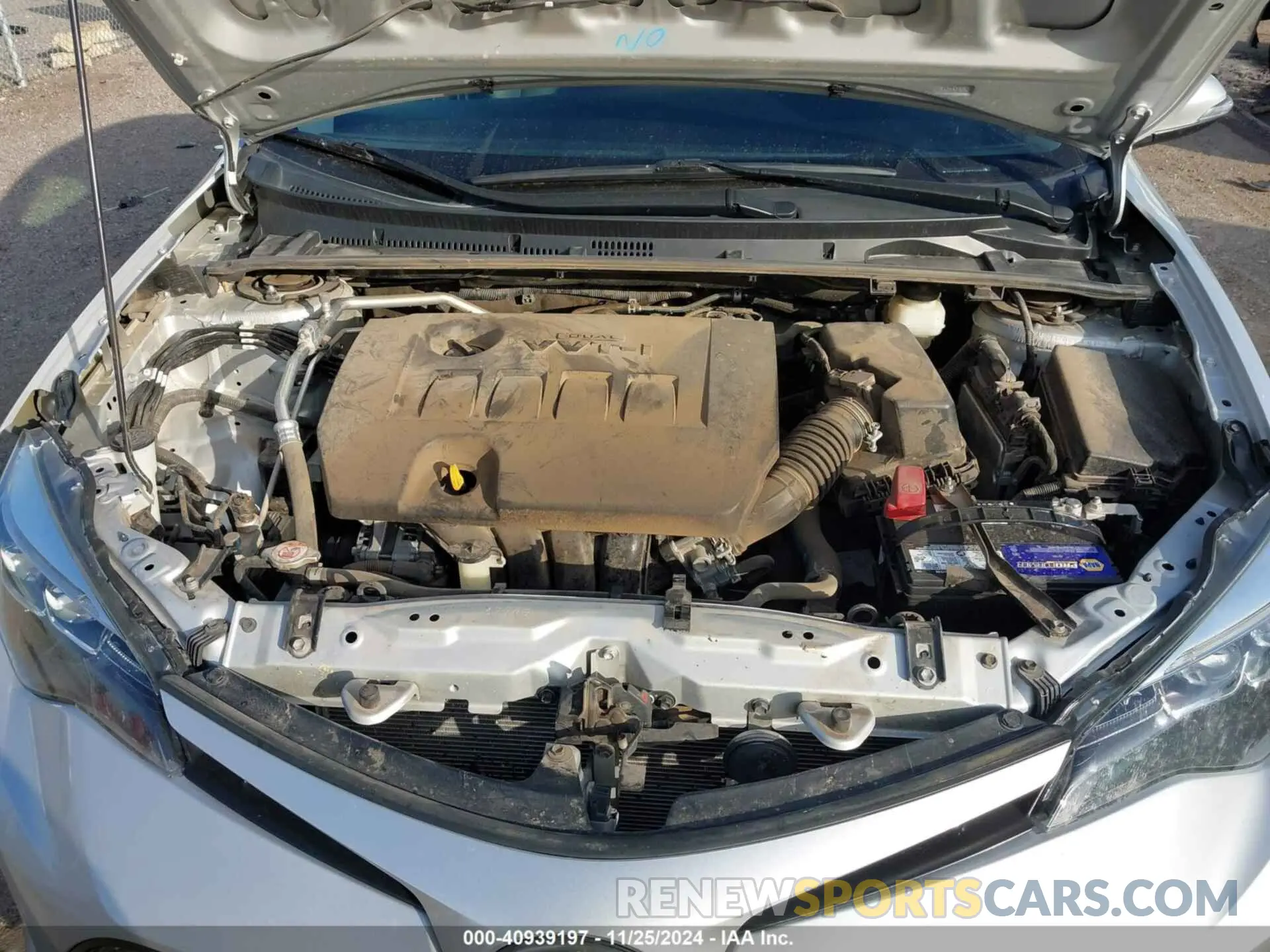 10 fotografías del automóvil dañado 5YFBURHE1KP912968 TOYOTA COROLLA 2019