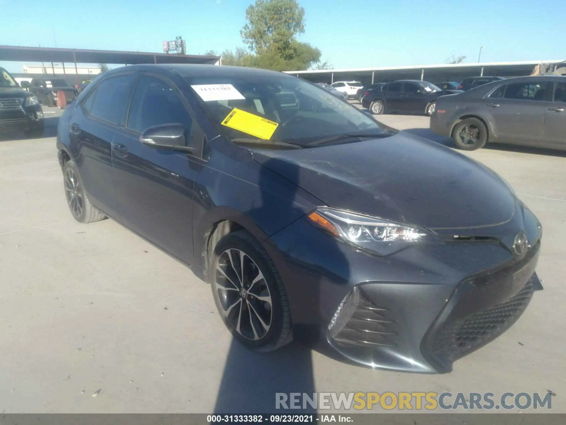1 fotografías del automóvil dañado 5YFBURHE1KP915935 TOYOTA COROLLA 2019