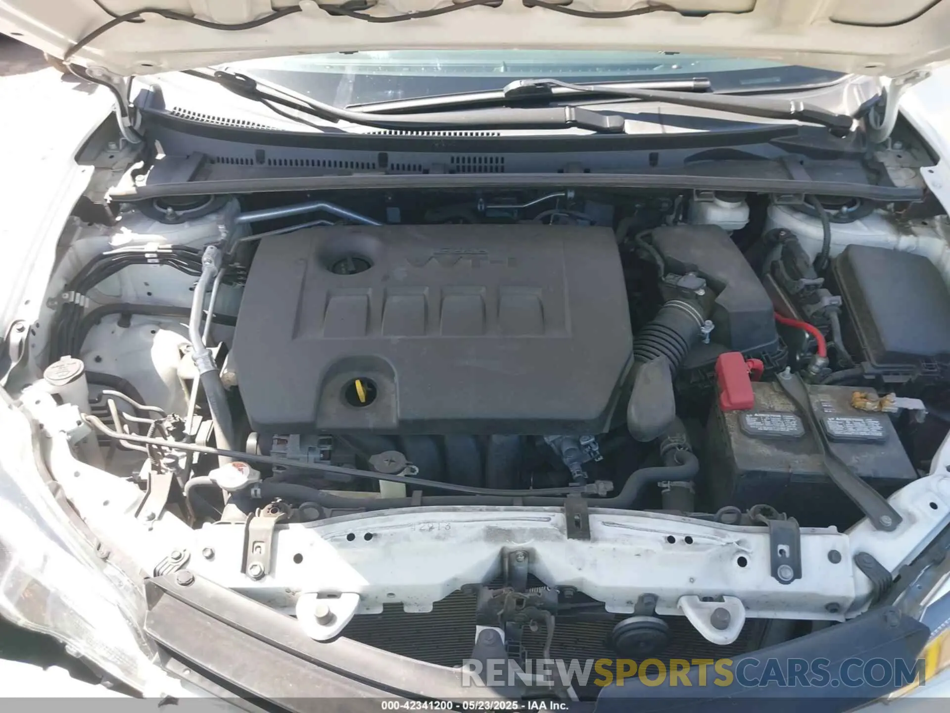 10 fotografías del automóvil dañado 5YFBURHE1KP918172 TOYOTA COROLLA 2019