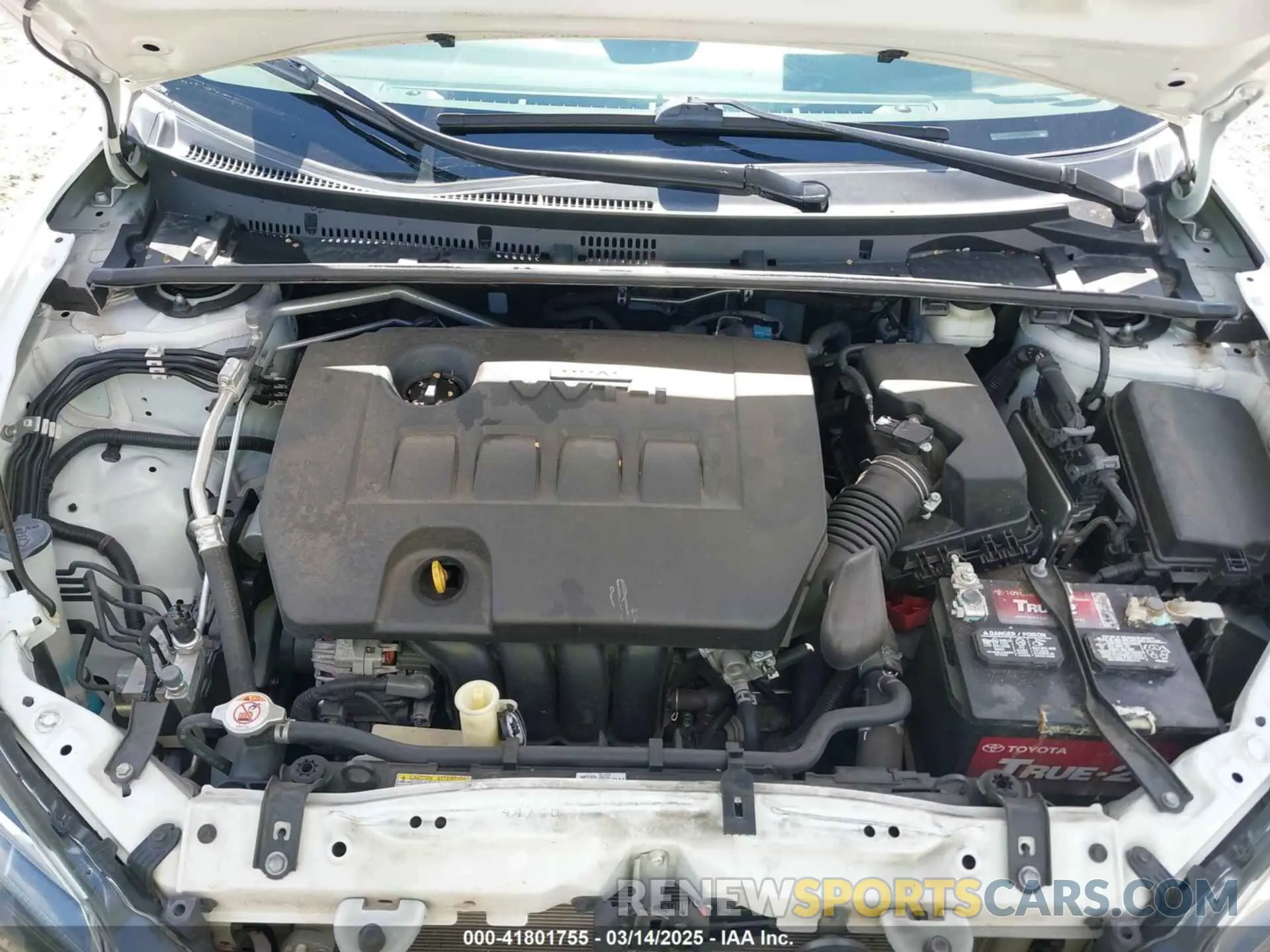 10 fotografías del automóvil dañado 5YFBURHE1KP920004 TOYOTA COROLLA 2019