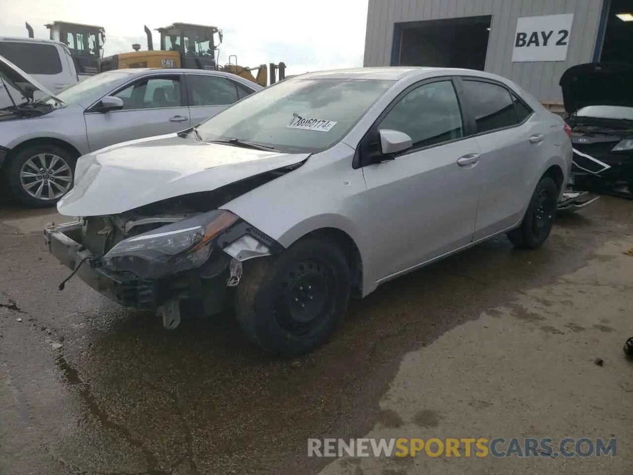 1 fotografías del automóvil dañado 5YFBURHE1KP920214 TOYOTA COROLLA 2019