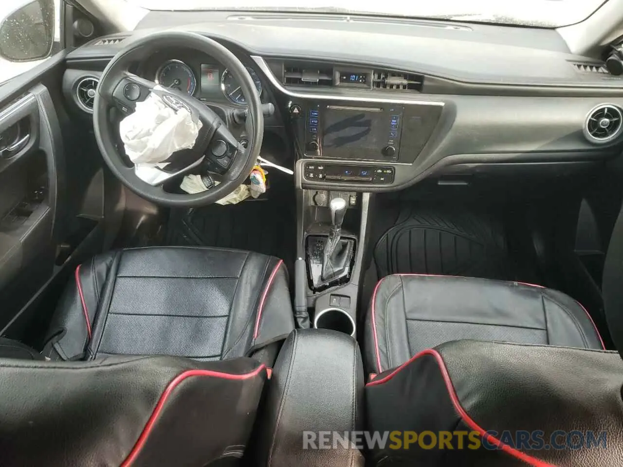 8 fotografías del automóvil dañado 5YFBURHE1KP920214 TOYOTA COROLLA 2019