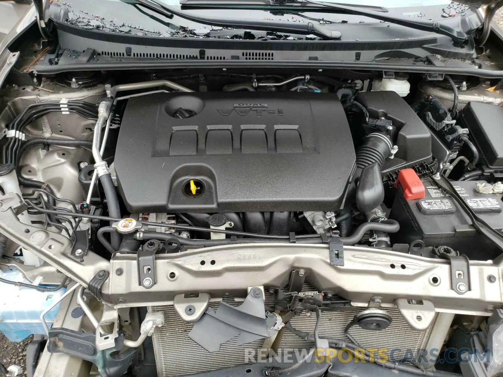 7 fotografías del automóvil dañado 5YFBURHE1KP931892 TOYOTA COROLLA 2019