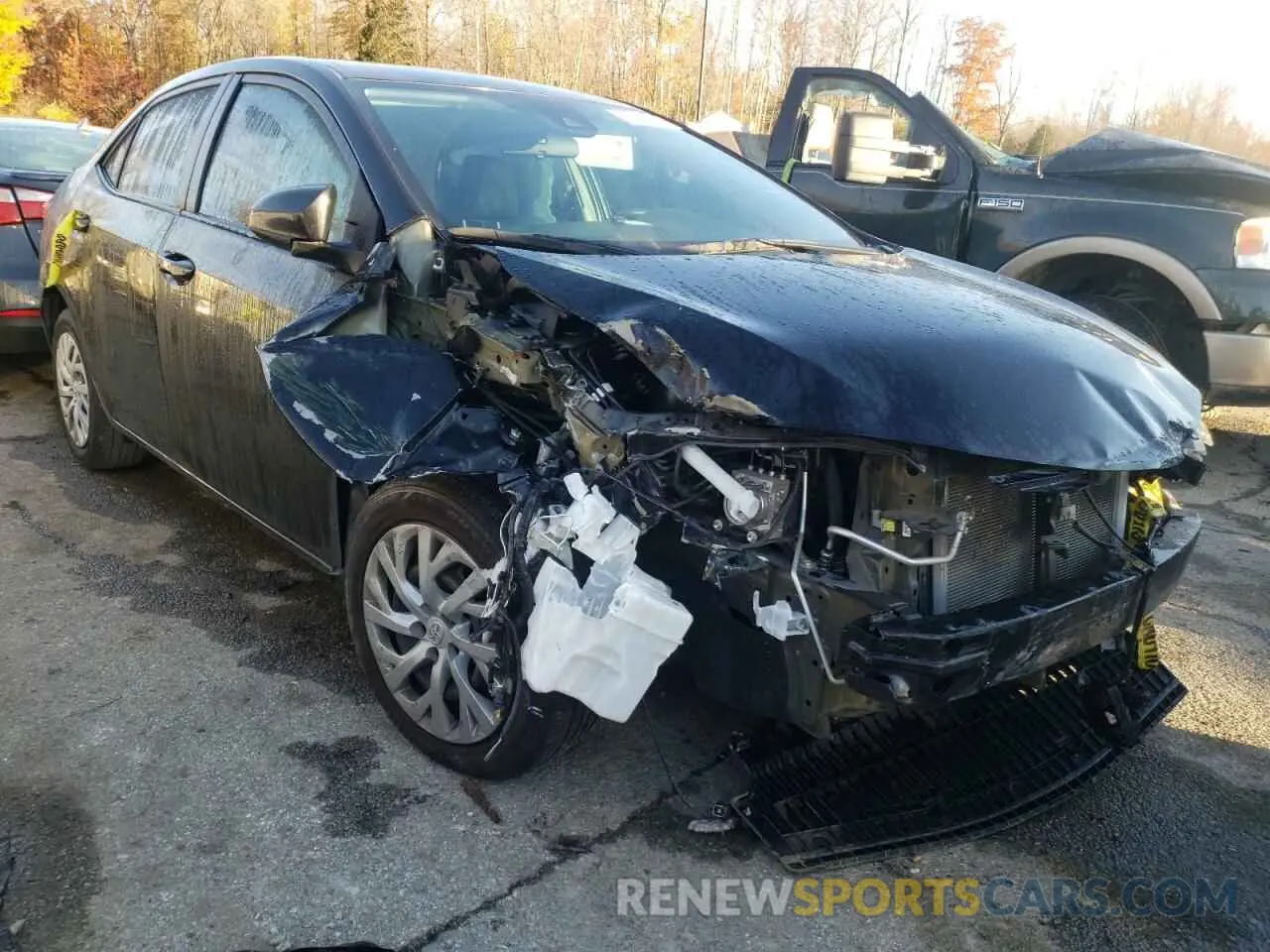 1 fotografías del automóvil dañado 5YFBURHE1KP932282 TOYOTA COROLLA 2019
