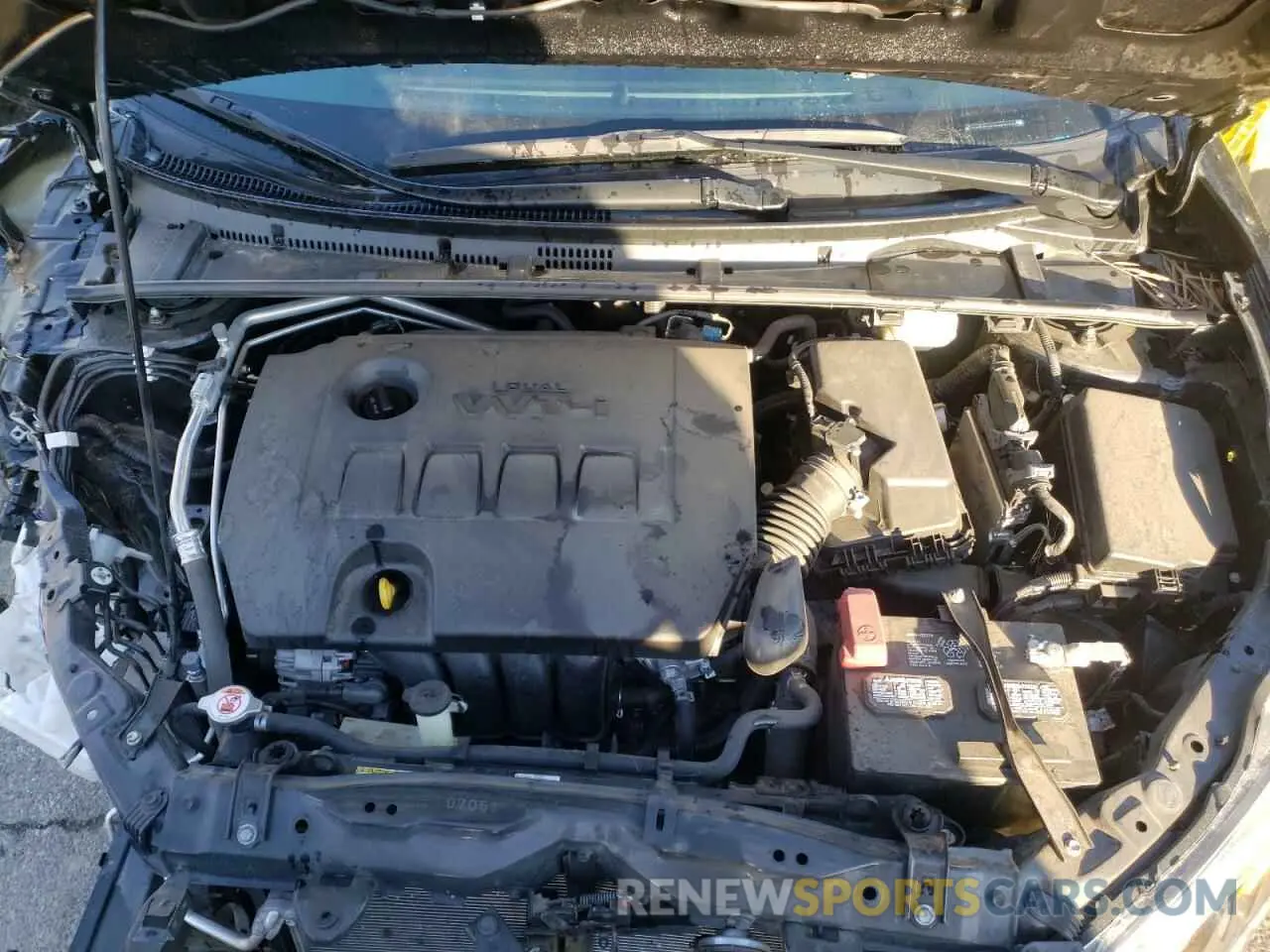 7 fotografías del automóvil dañado 5YFBURHE1KP932282 TOYOTA COROLLA 2019