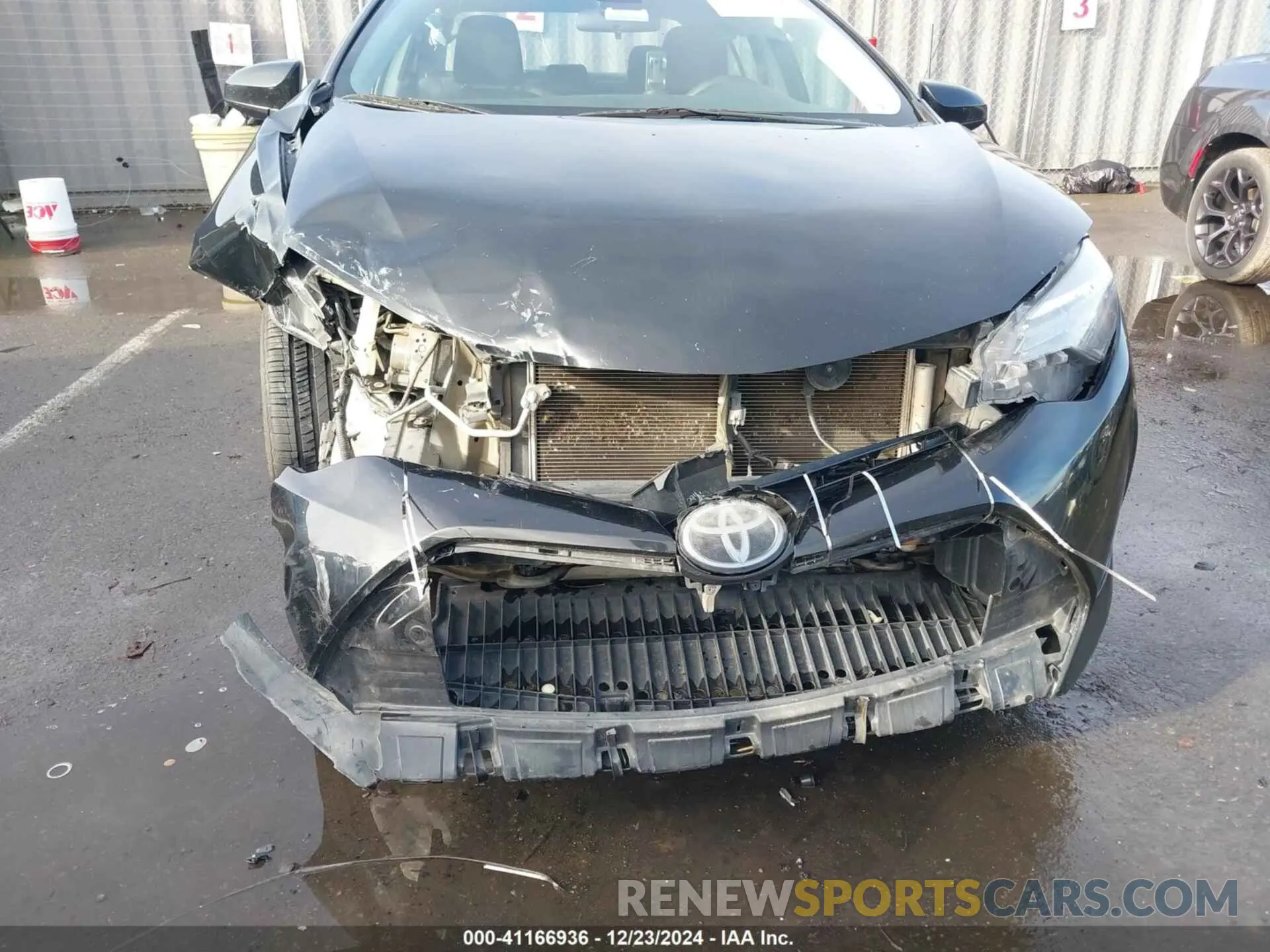 6 fotografías del automóvil dañado 5YFBURHE1KP932749 TOYOTA COROLLA 2019