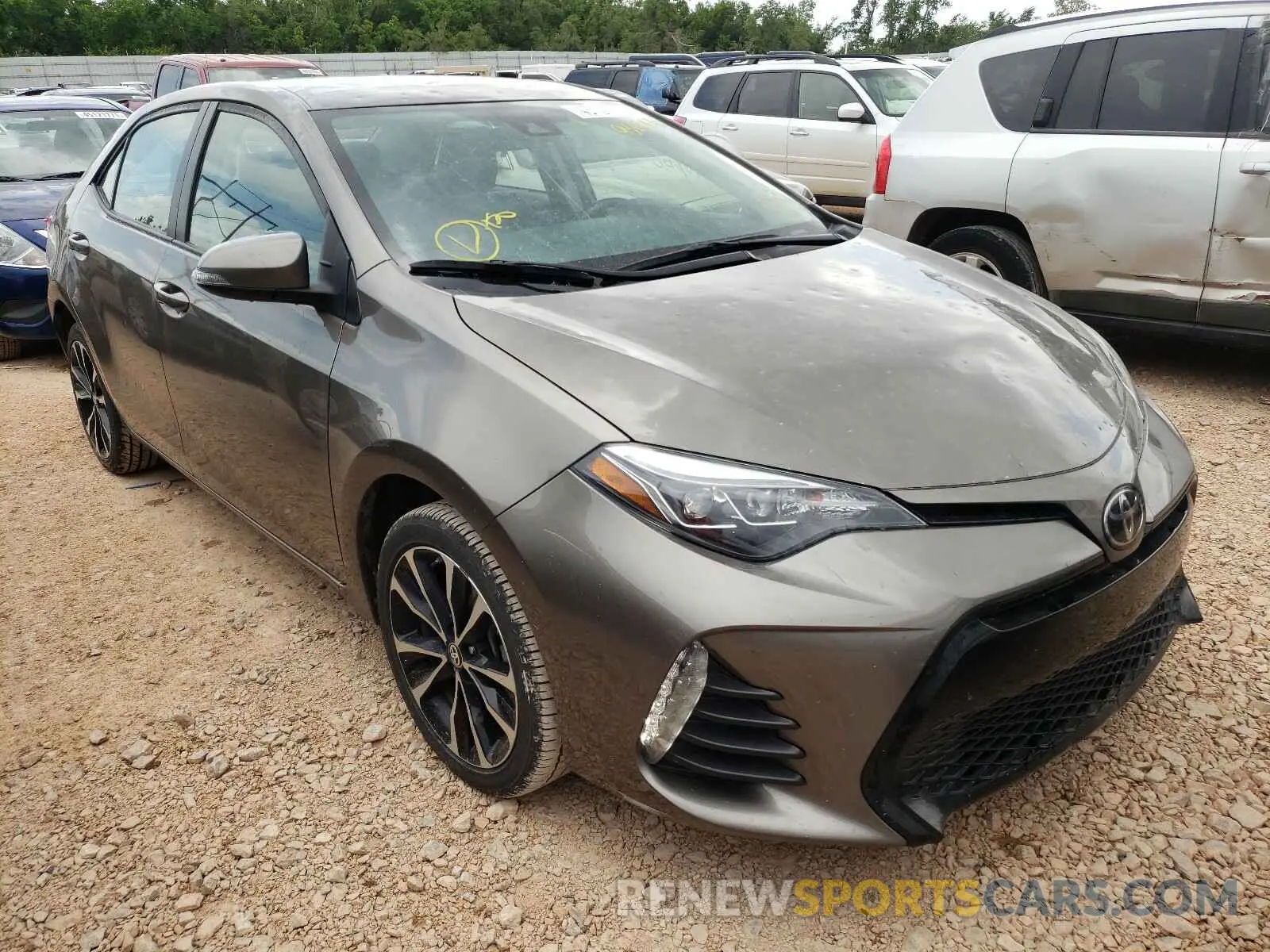 1 fotografías del automóvil dañado 5YFBURHE1KP936784 TOYOTA COROLLA 2019