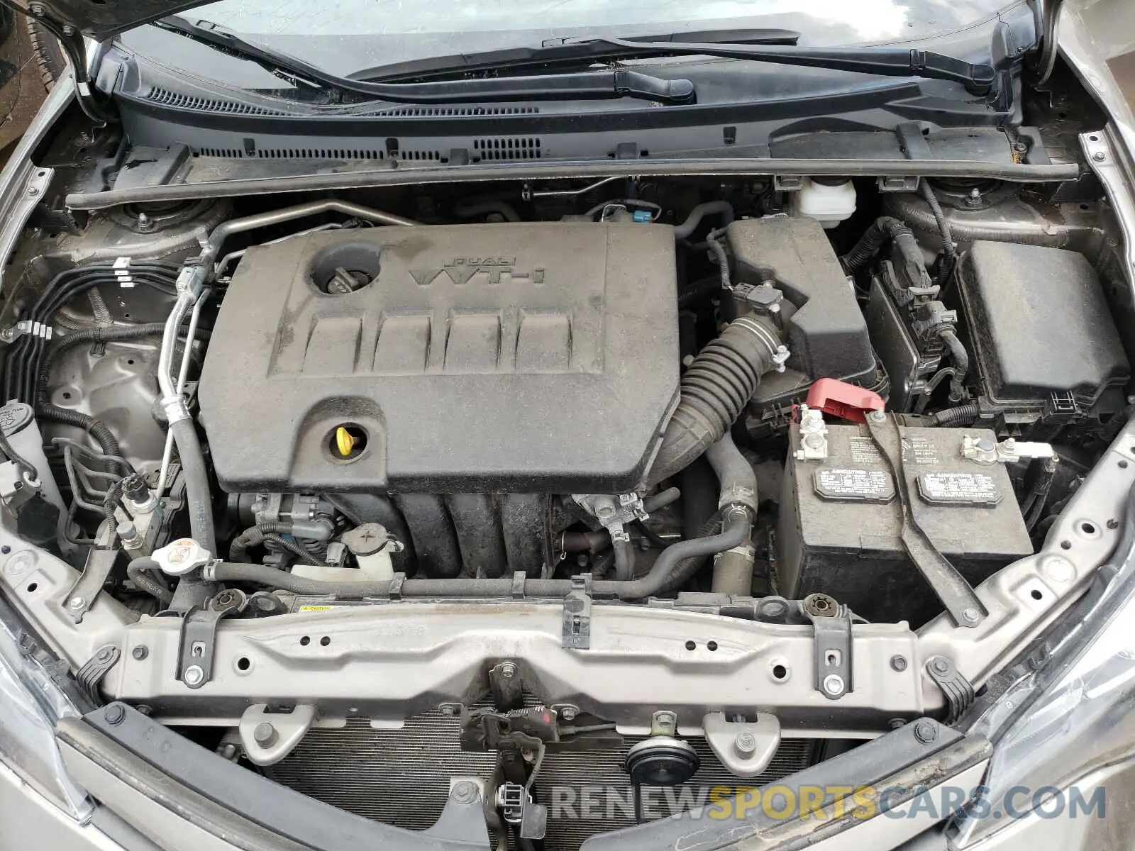 7 fotografías del automóvil dañado 5YFBURHE1KP936784 TOYOTA COROLLA 2019