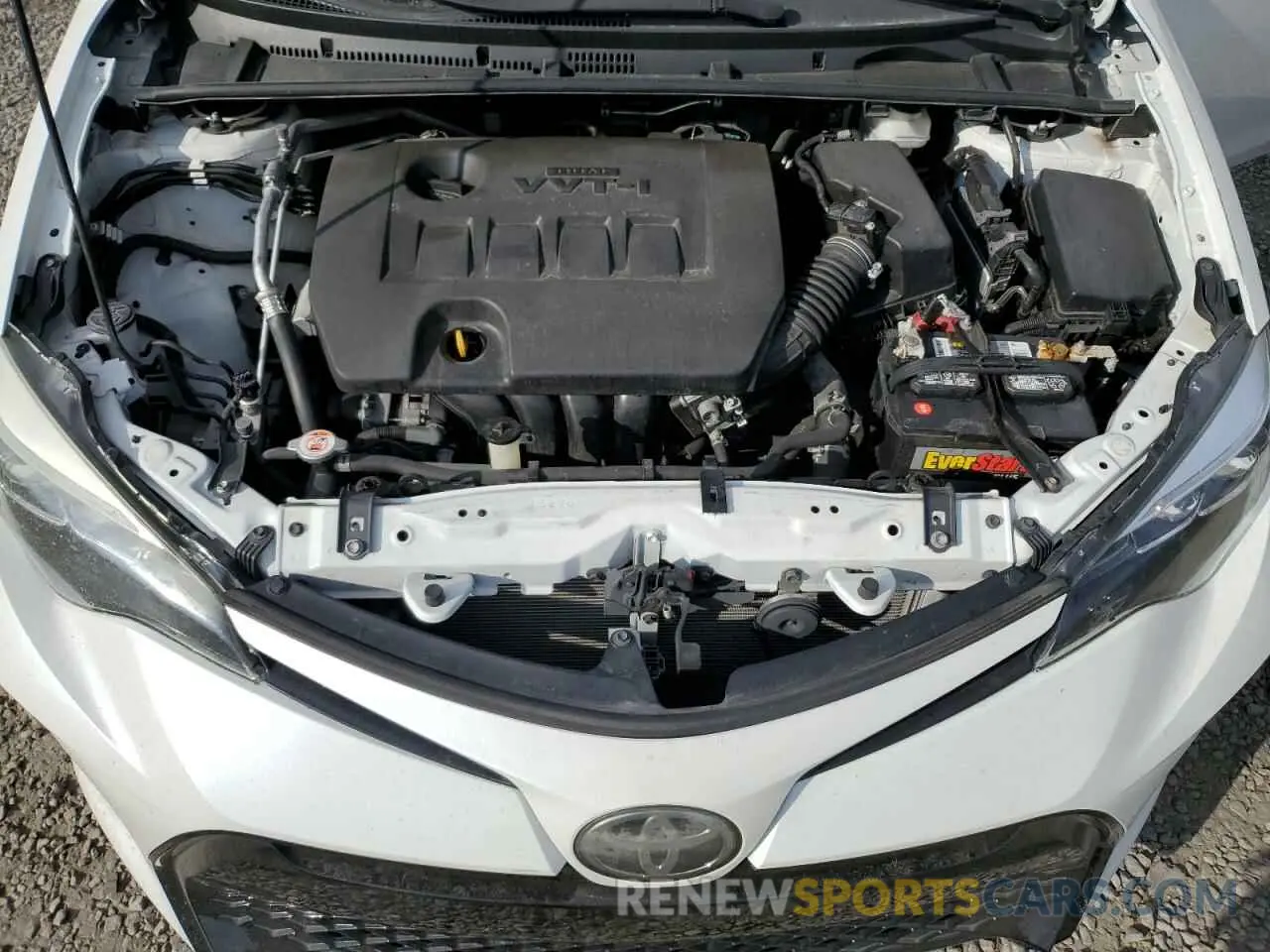 11 fotografías del automóvil dañado 5YFBURHE1KP941466 TOYOTA COROLLA 2019