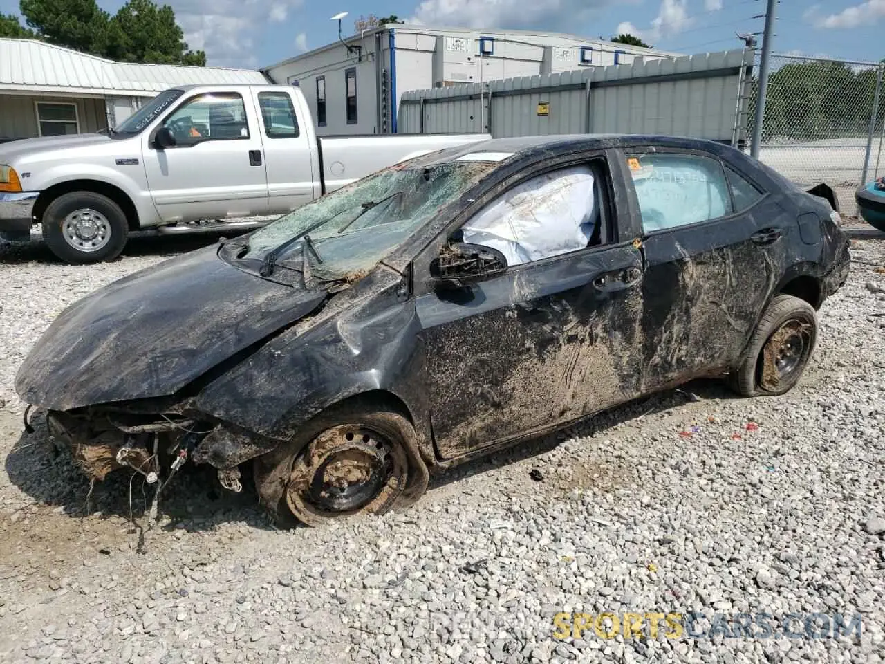 1 fotografías del automóvil dañado 5YFBURHE1KP944464 TOYOTA COROLLA 2019