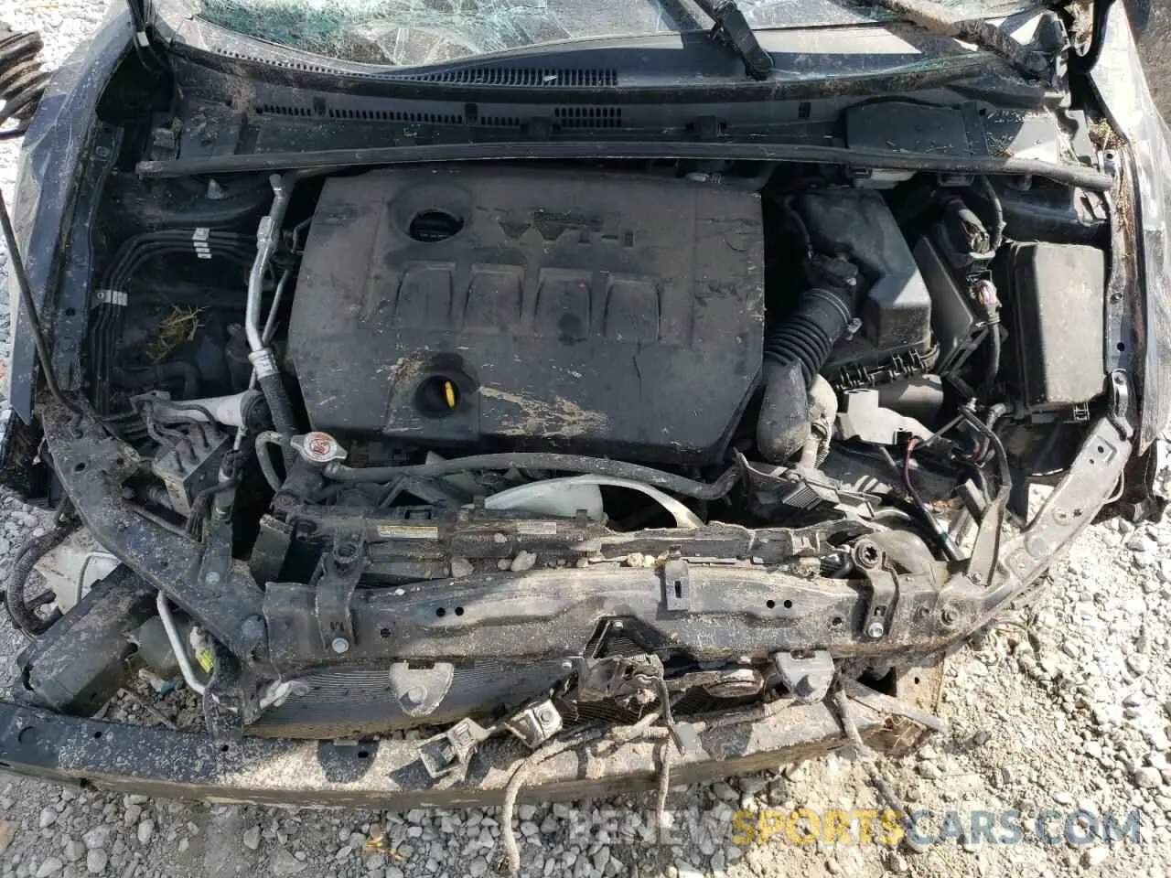12 fotografías del automóvil dañado 5YFBURHE1KP944464 TOYOTA COROLLA 2019