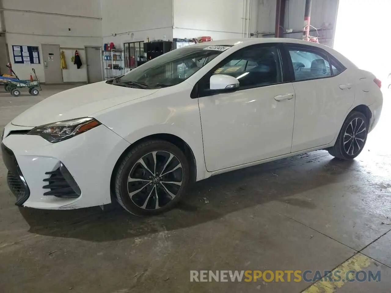 1 fotografías del automóvil dañado 5YFBURHE1KP946876 TOYOTA COROLLA 2019