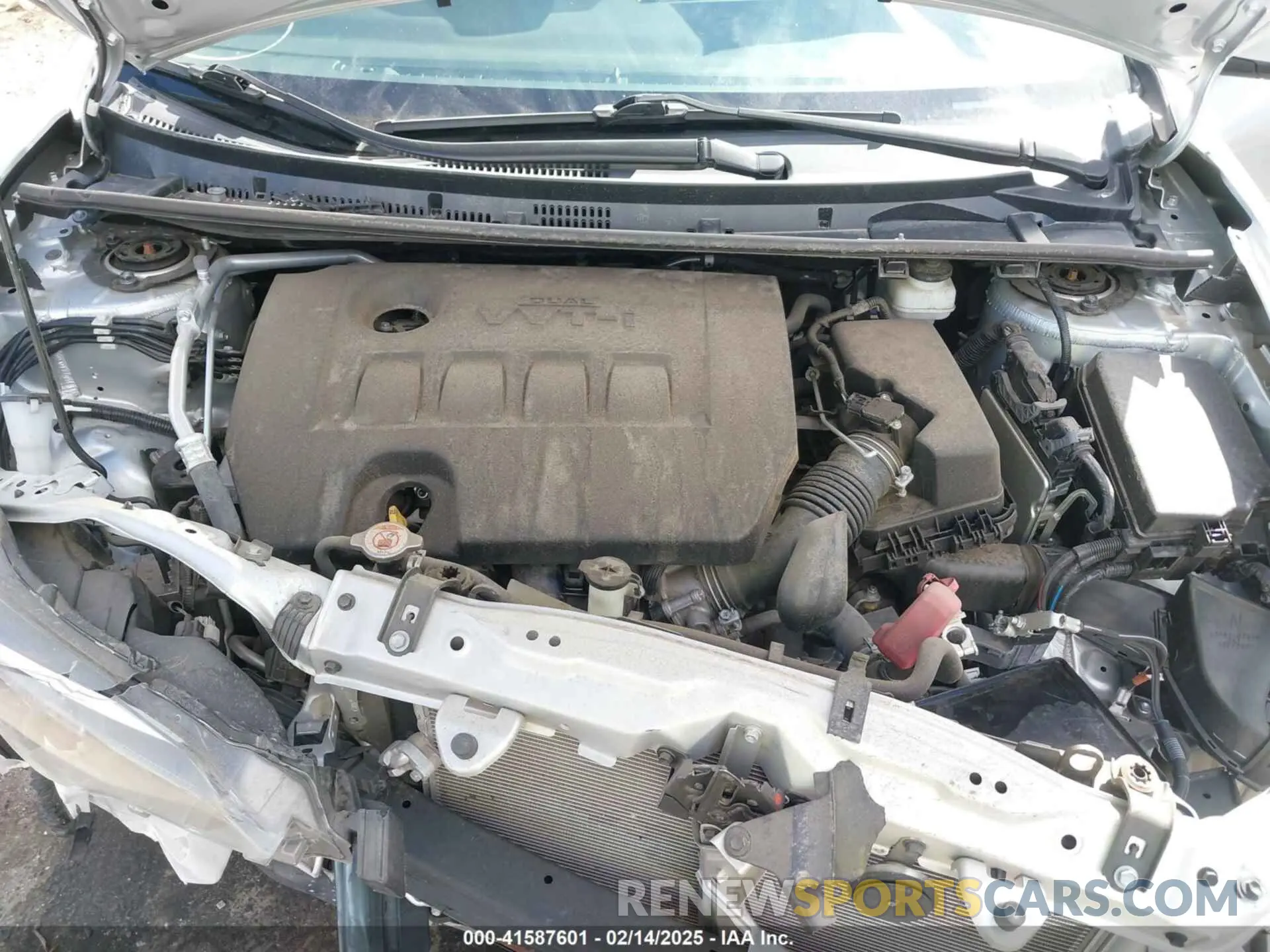 10 fotografías del automóvil dañado 5YFBURHE2KP858502 TOYOTA COROLLA 2019