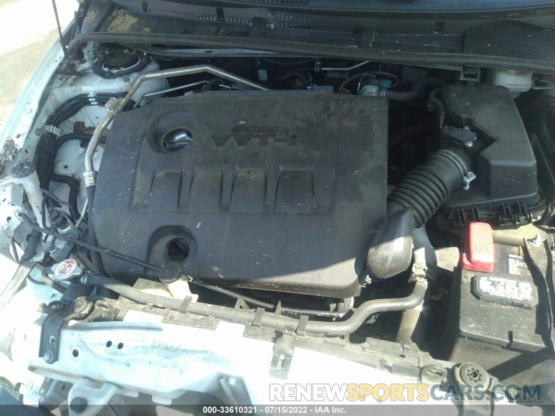 10 fotografías del automóvil dañado 5YFBURHE2KP865059 TOYOTA COROLLA 2019