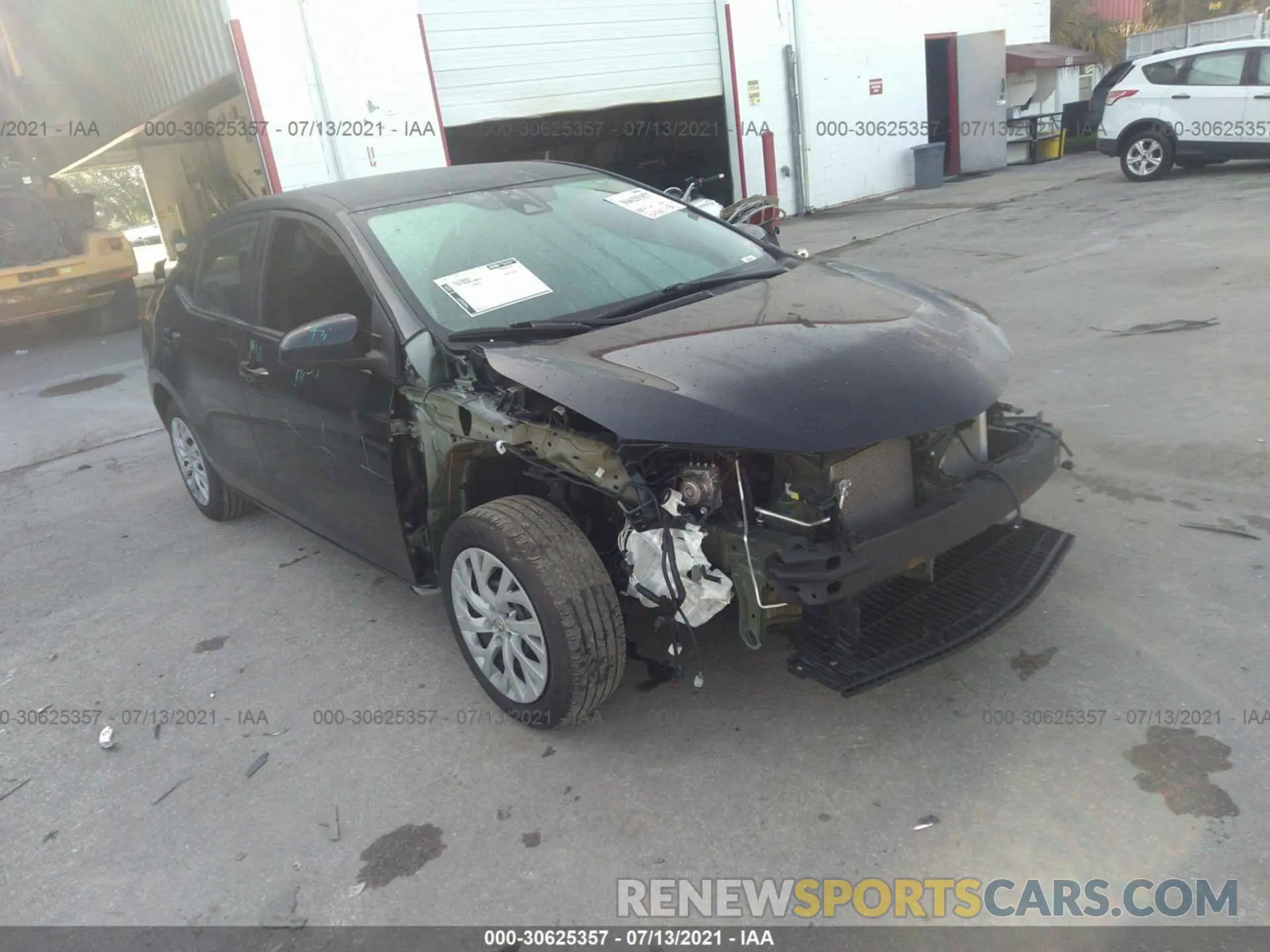 1 fotografías del automóvil dañado 5YFBURHE2KP867068 TOYOTA COROLLA 2019