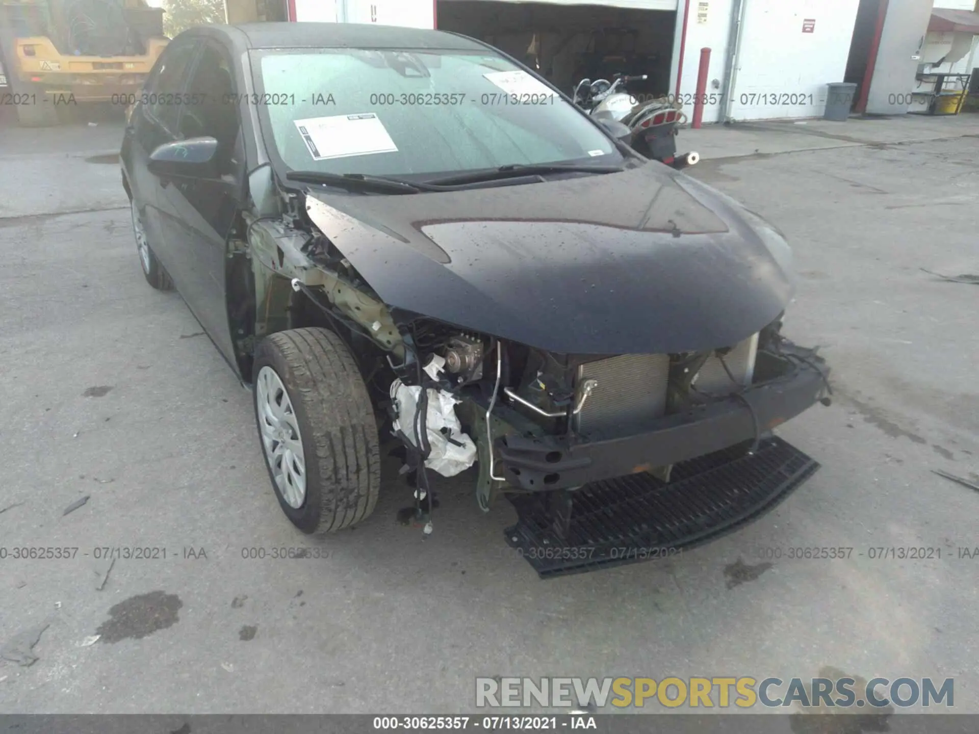 6 fotografías del automóvil dañado 5YFBURHE2KP867068 TOYOTA COROLLA 2019