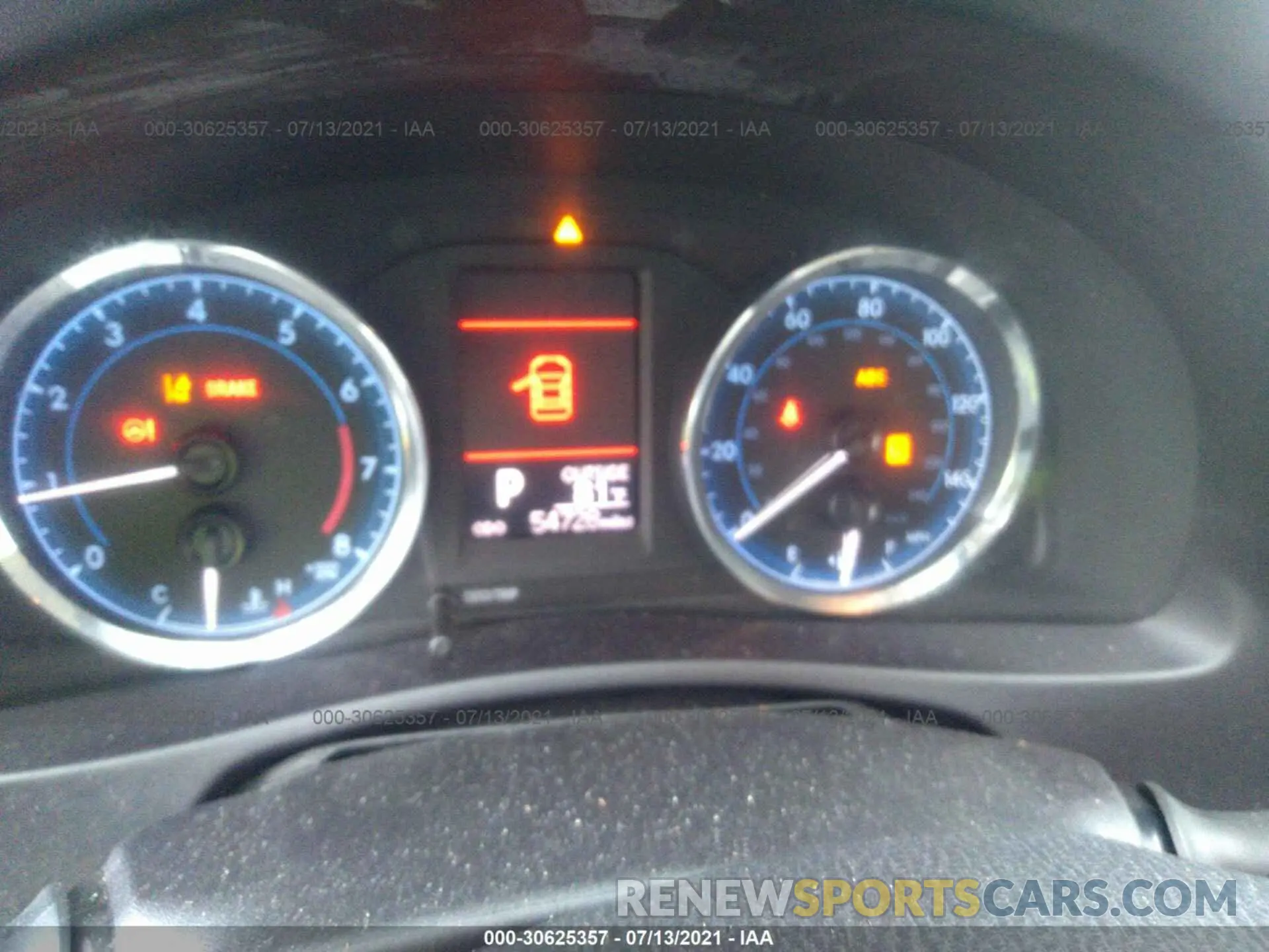7 fotografías del automóvil dañado 5YFBURHE2KP867068 TOYOTA COROLLA 2019