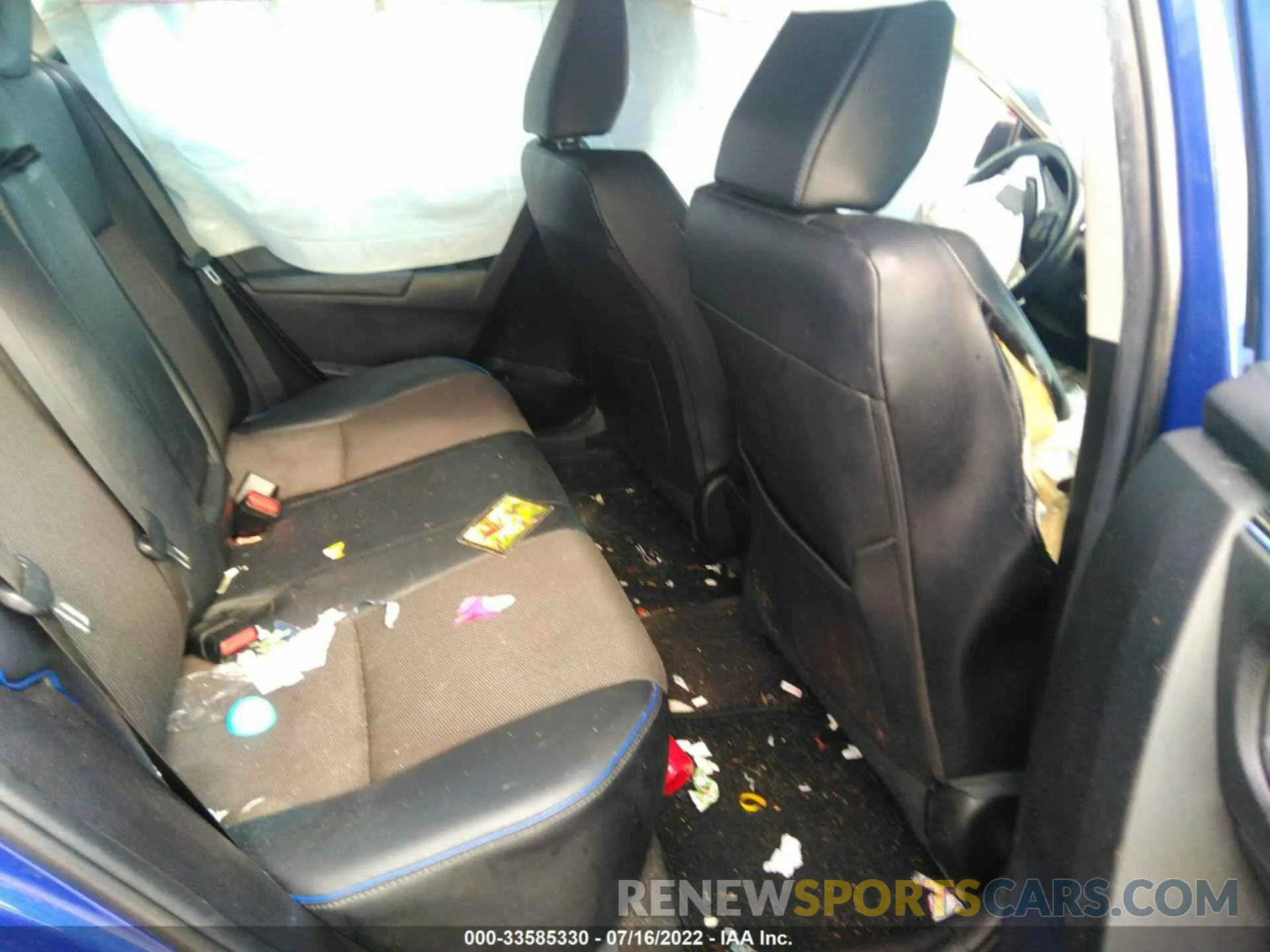 8 fotografías del automóvil dañado 5YFBURHE2KP873145 TOYOTA COROLLA 2019