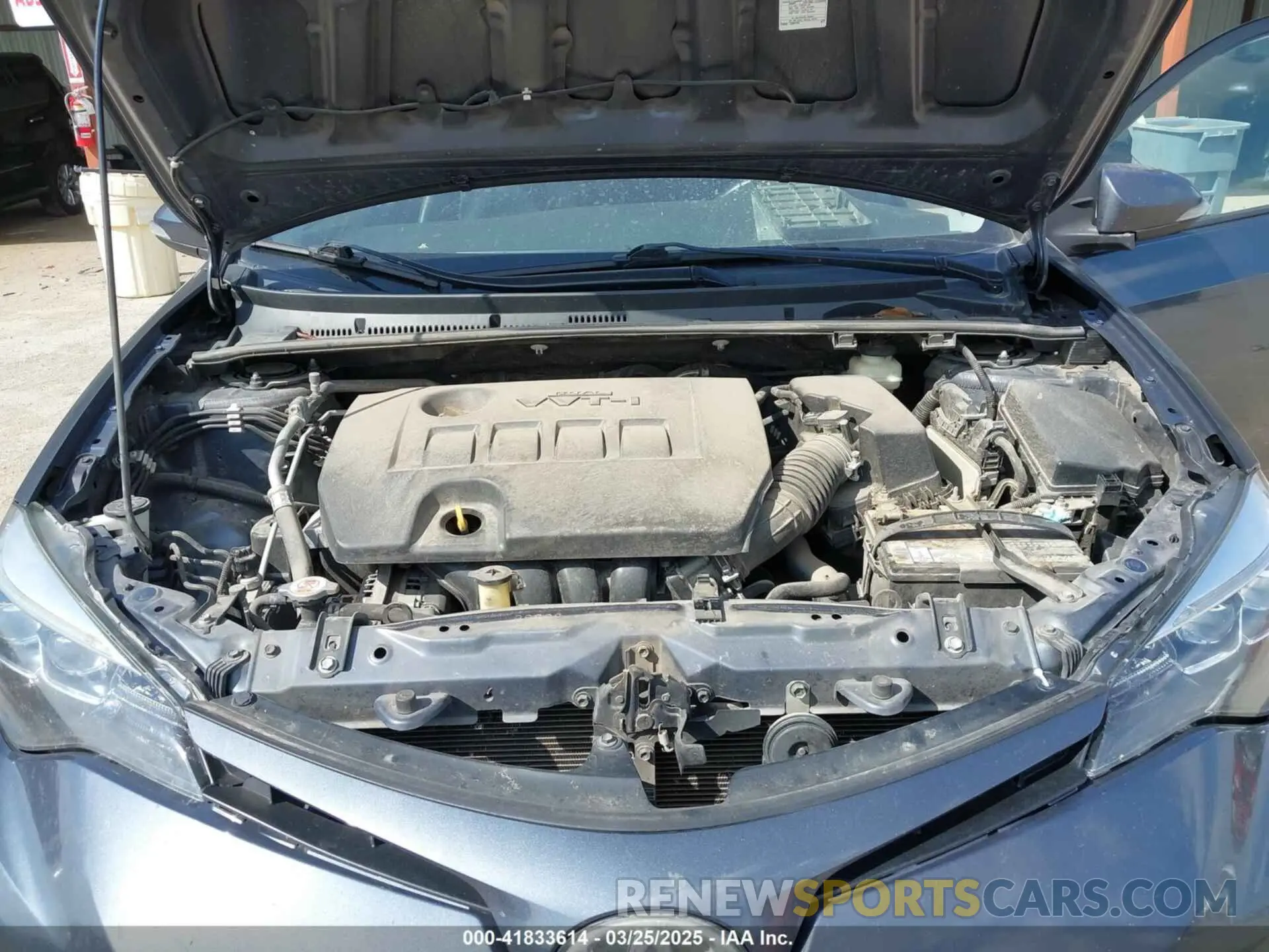 10 fotografías del automóvil dañado 5YFBURHE2KP896120 TOYOTA COROLLA 2019