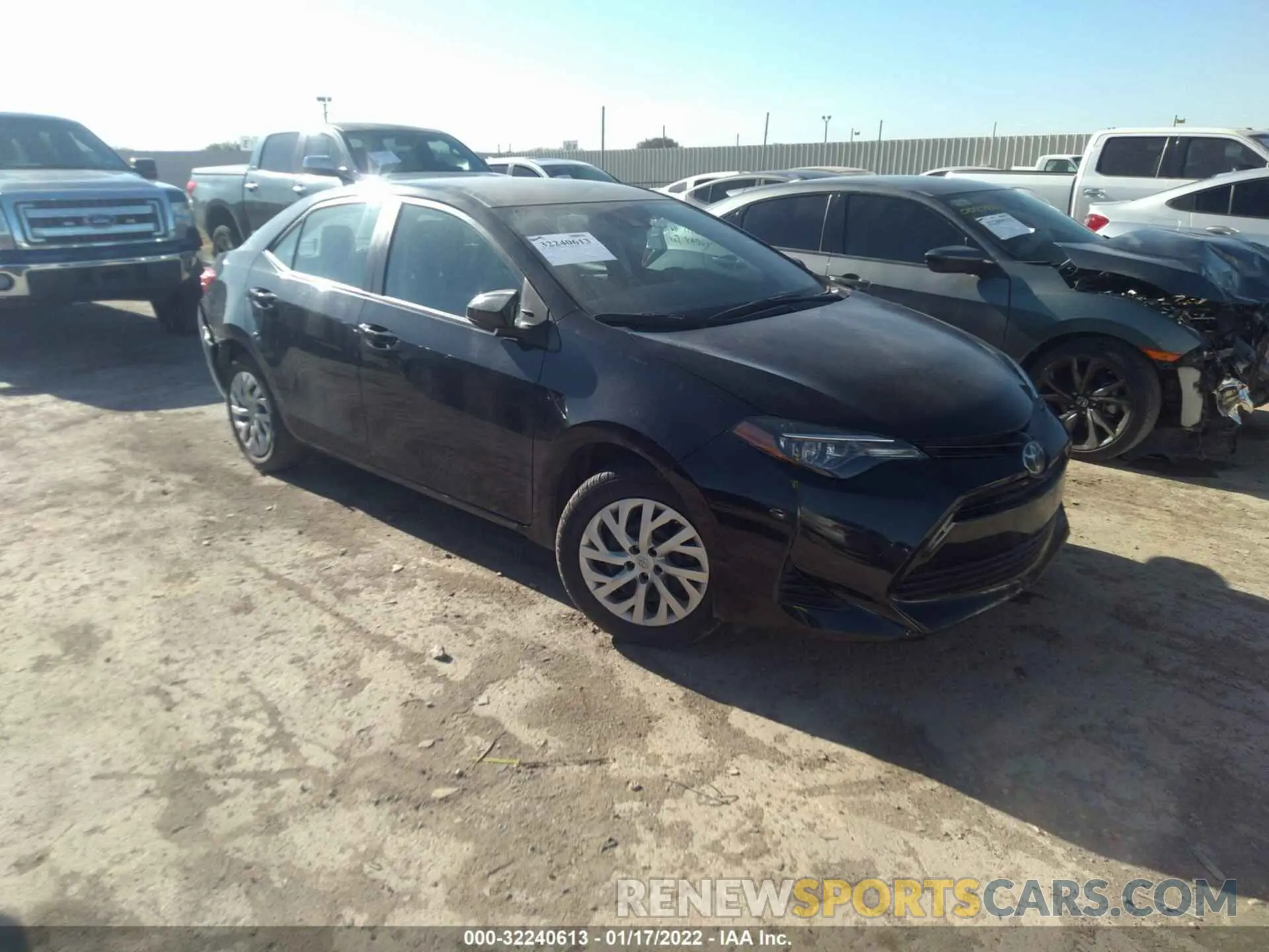 1 fotografías del automóvil dañado 5YFBURHE2KP897137 TOYOTA COROLLA 2019