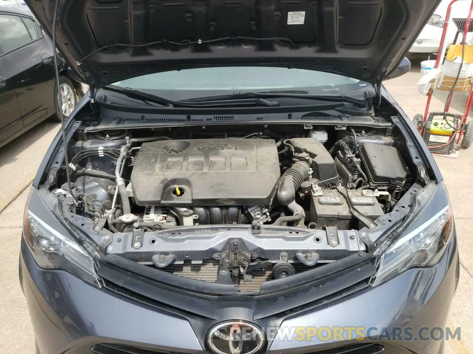 7 fotografías del automóvil dañado 5YFBURHE2KP897901 TOYOTA COROLLA 2019