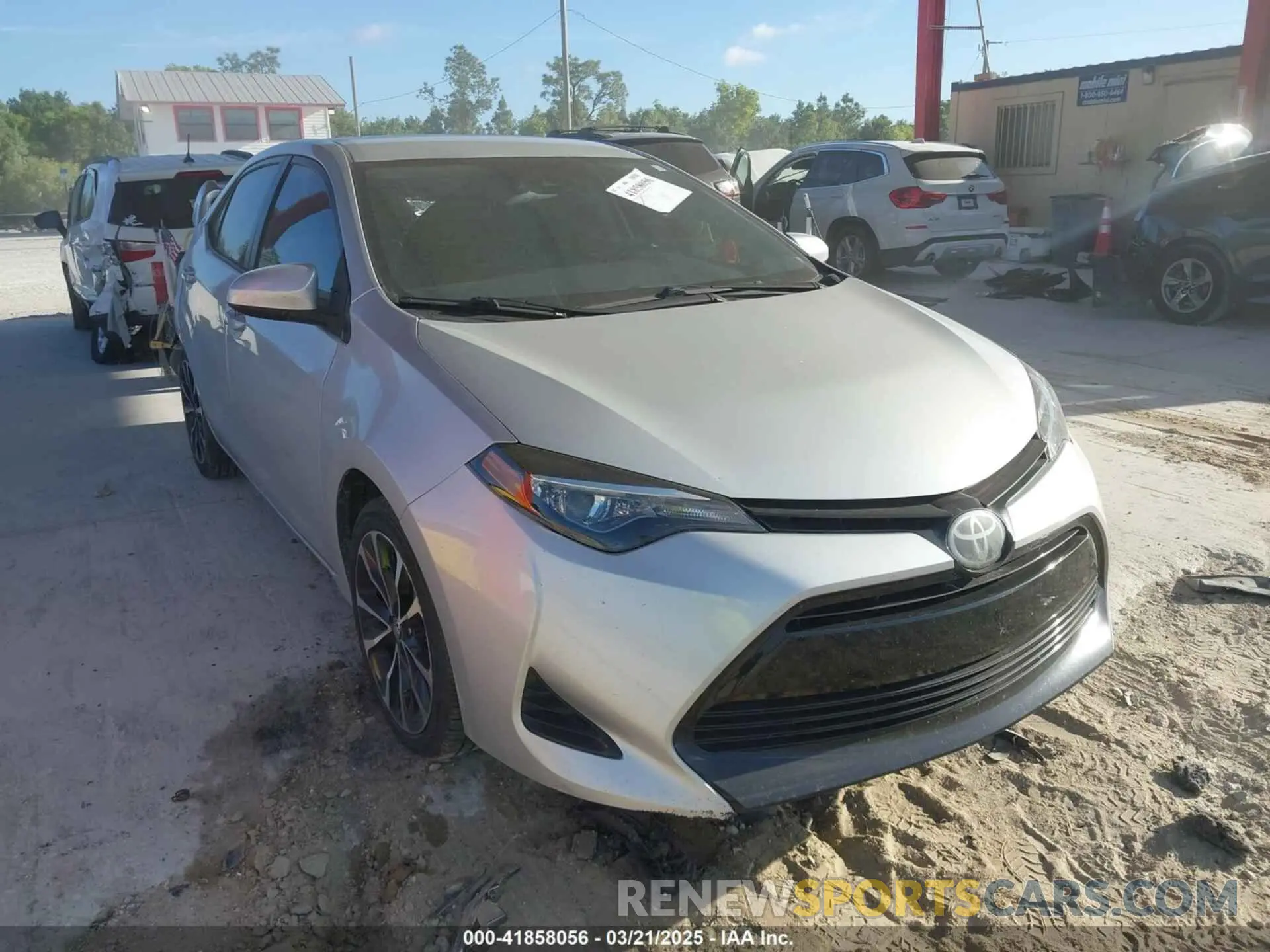1 fotografías del automóvil dañado 5YFBURHE2KP902370 TOYOTA COROLLA 2019