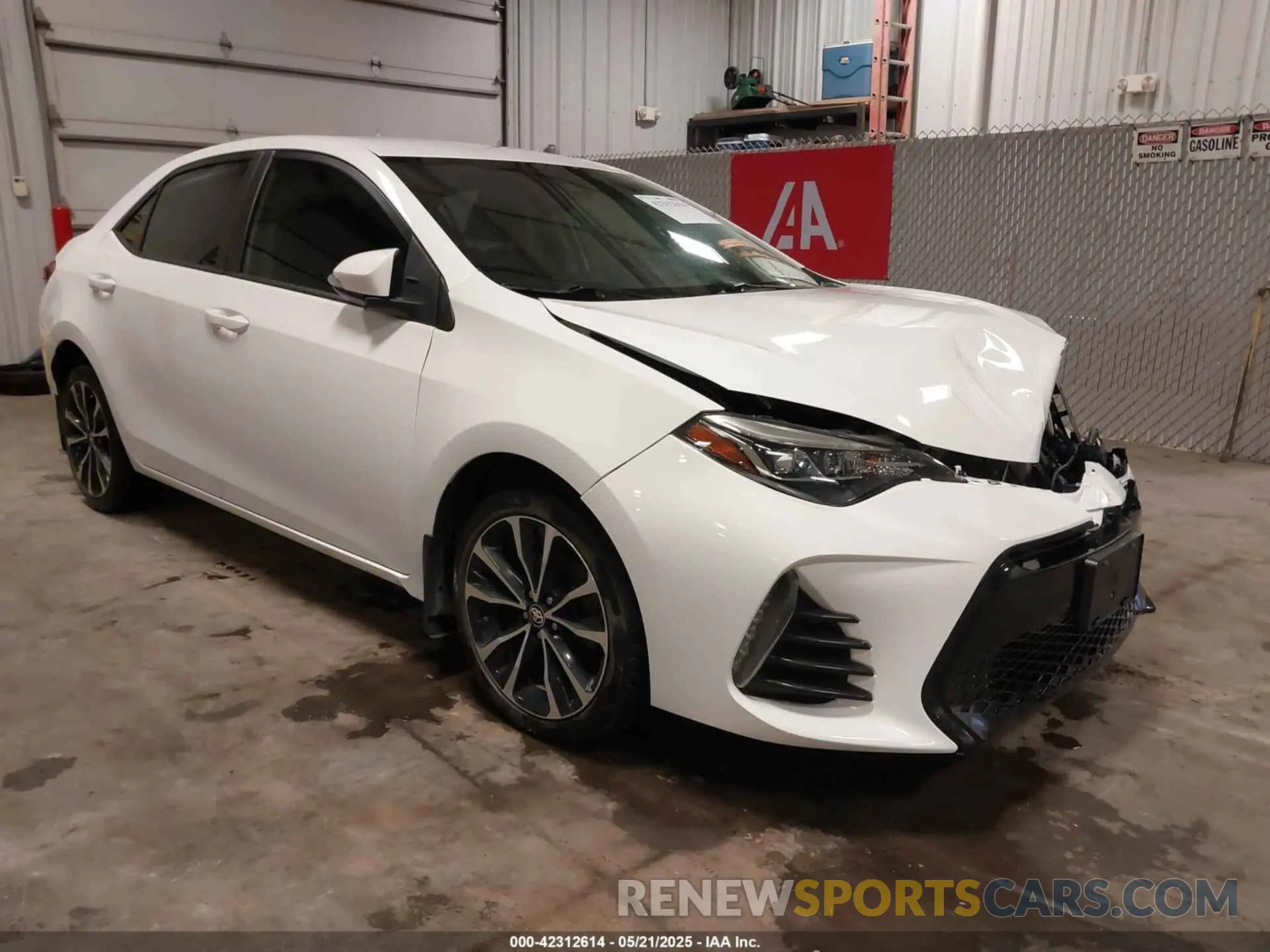 1 fotografías del automóvil dañado 5YFBURHE2KP903812 TOYOTA COROLLA 2019