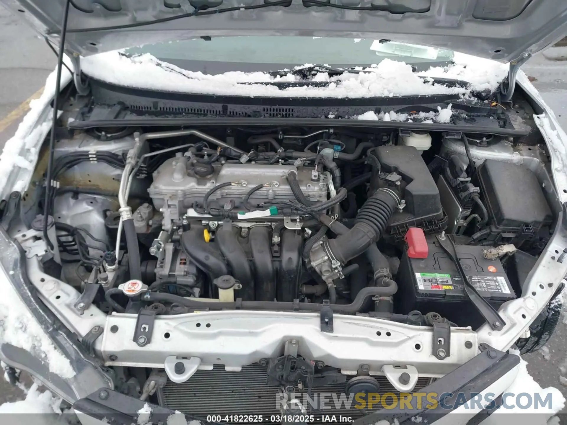 10 fotografías del automóvil dañado 5YFBURHE2KP910064 TOYOTA COROLLA 2019