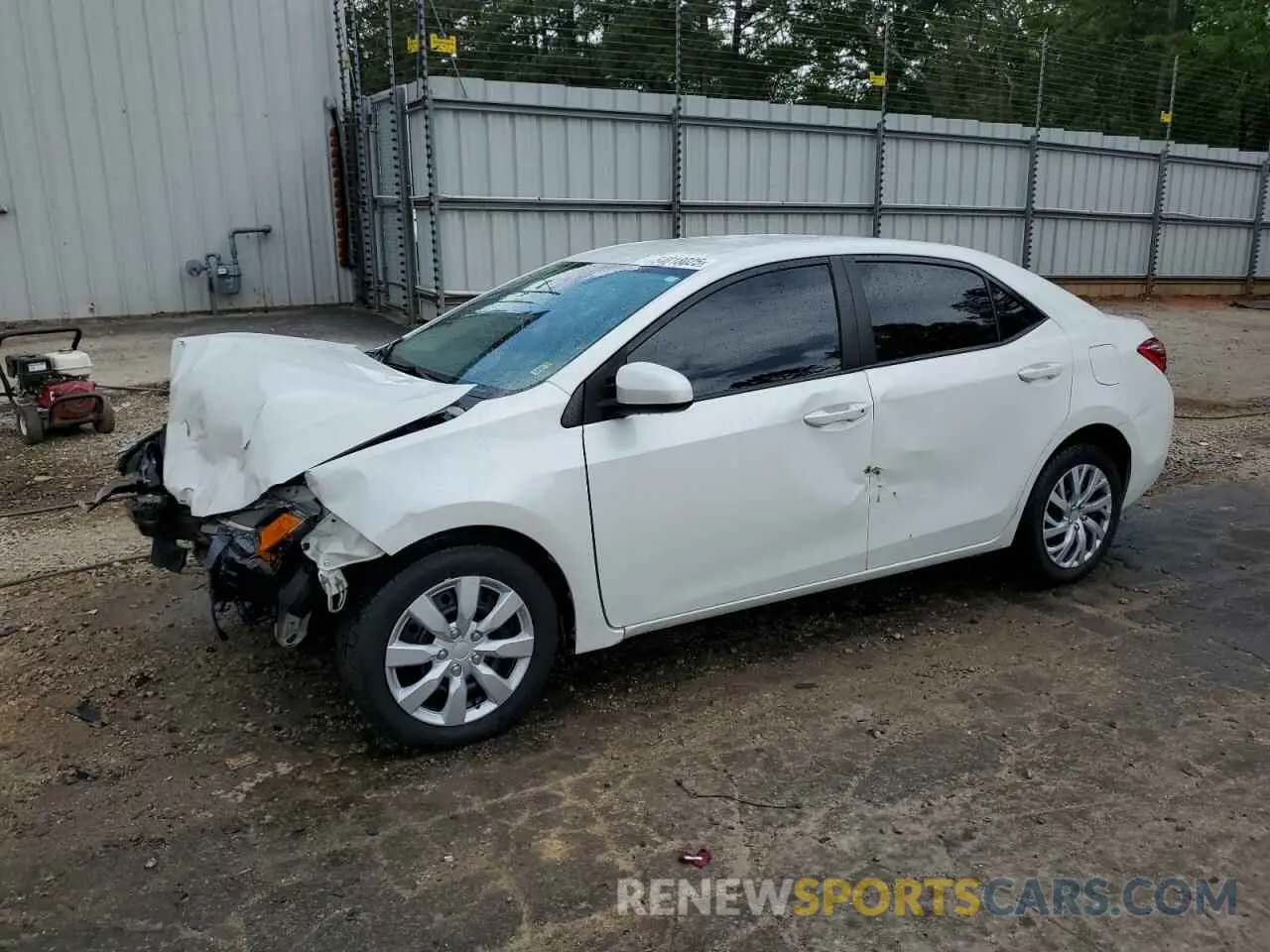 1 fotografías del automóvil dañado 5YFBURHE2KP915703 TOYOTA COROLLA 2019