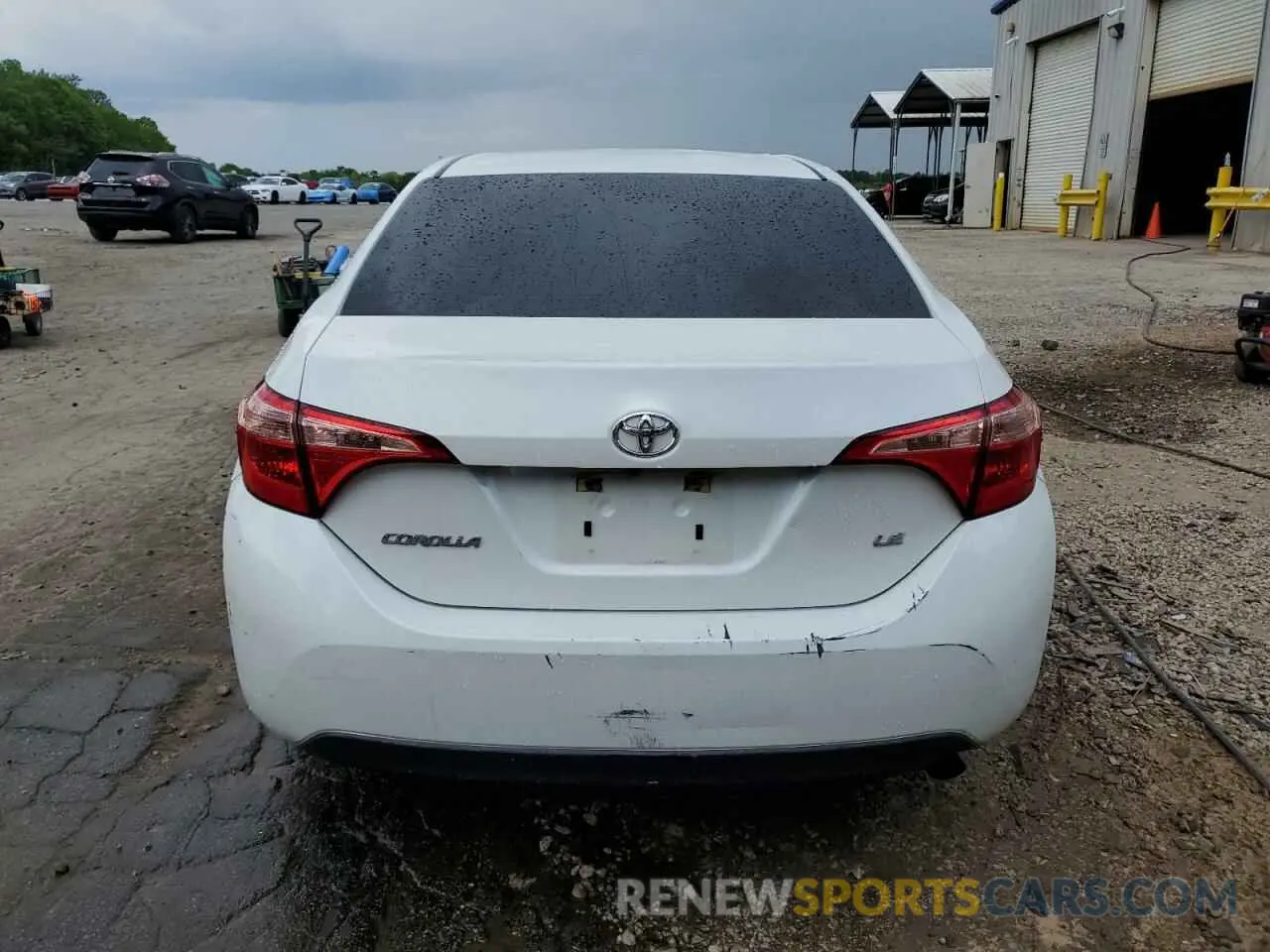 6 fotografías del automóvil dañado 5YFBURHE2KP915703 TOYOTA COROLLA 2019