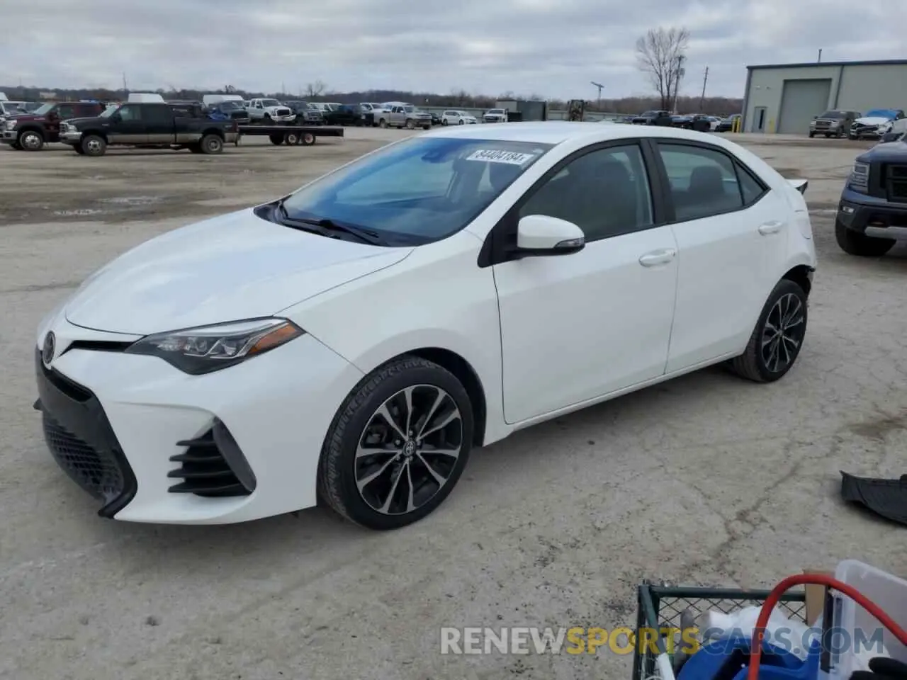 1 fotografías del automóvil dañado 5YFBURHE2KP919332 TOYOTA COROLLA 2019