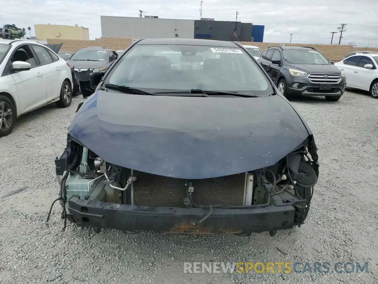 5 fotografías del automóvil dañado 5YFBURHE2KP920979 TOYOTA COROLLA 2019