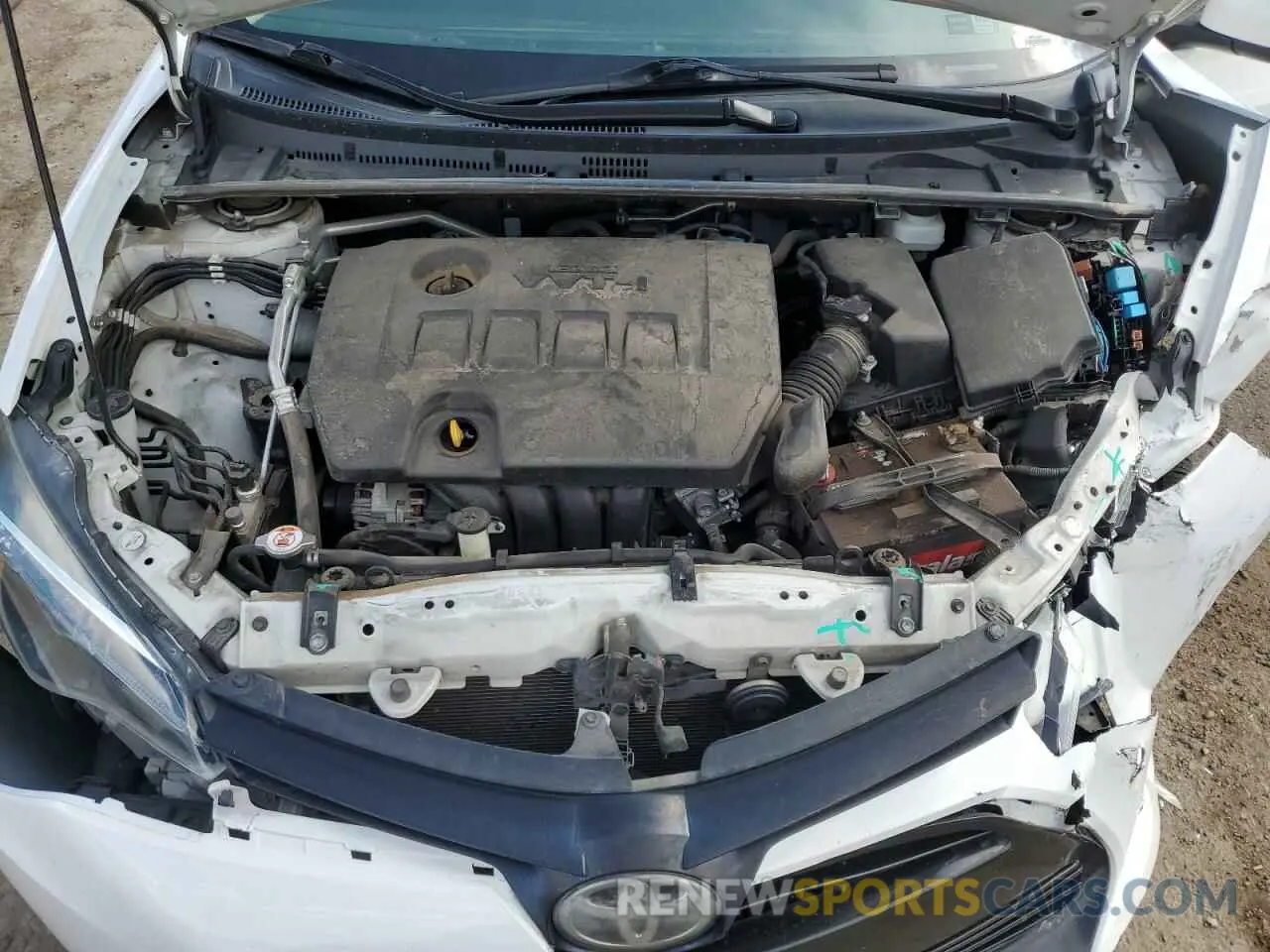 11 fotografías del automóvil dañado 5YFBURHE2KP924224 TOYOTA COROLLA 2019