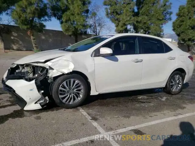 1 fotografías del automóvil dañado 5YFBURHE2KP931576 TOYOTA COROLLA 2019